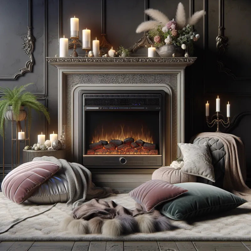 Calore ed eleganza: valorizzate i vostri spazi con i caminetti elettrici Purline
