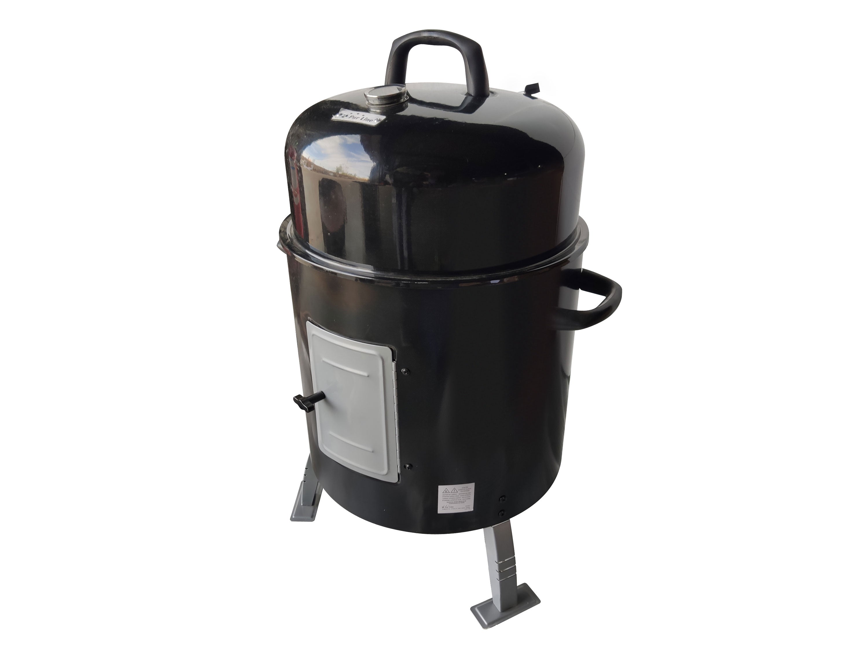 Superficie di cottura 49 cm Barbecue 3 in 1 con affumicatore grill e griglia per barbecue