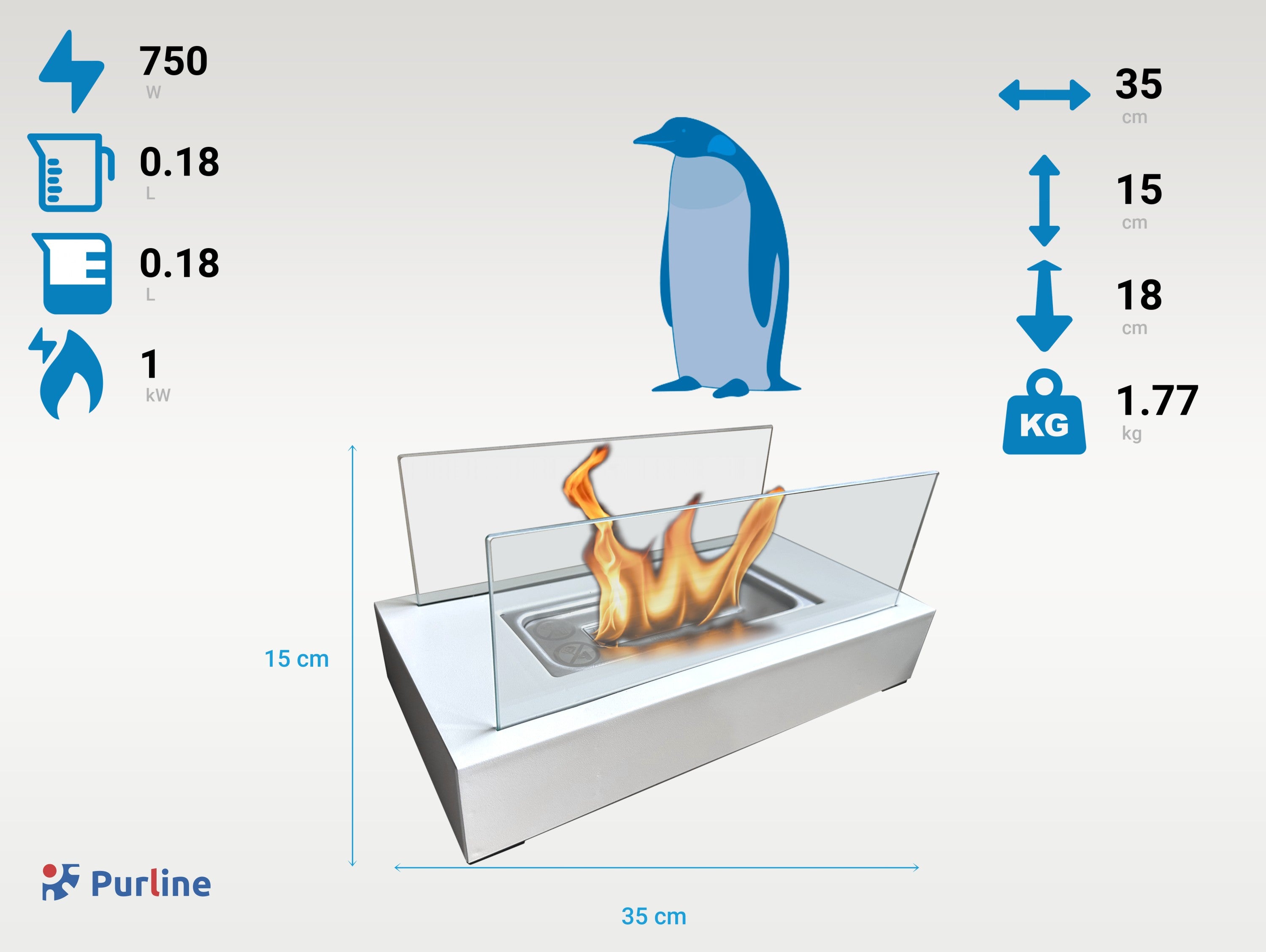 ALGEIROS W Serbatoi 0.18 L