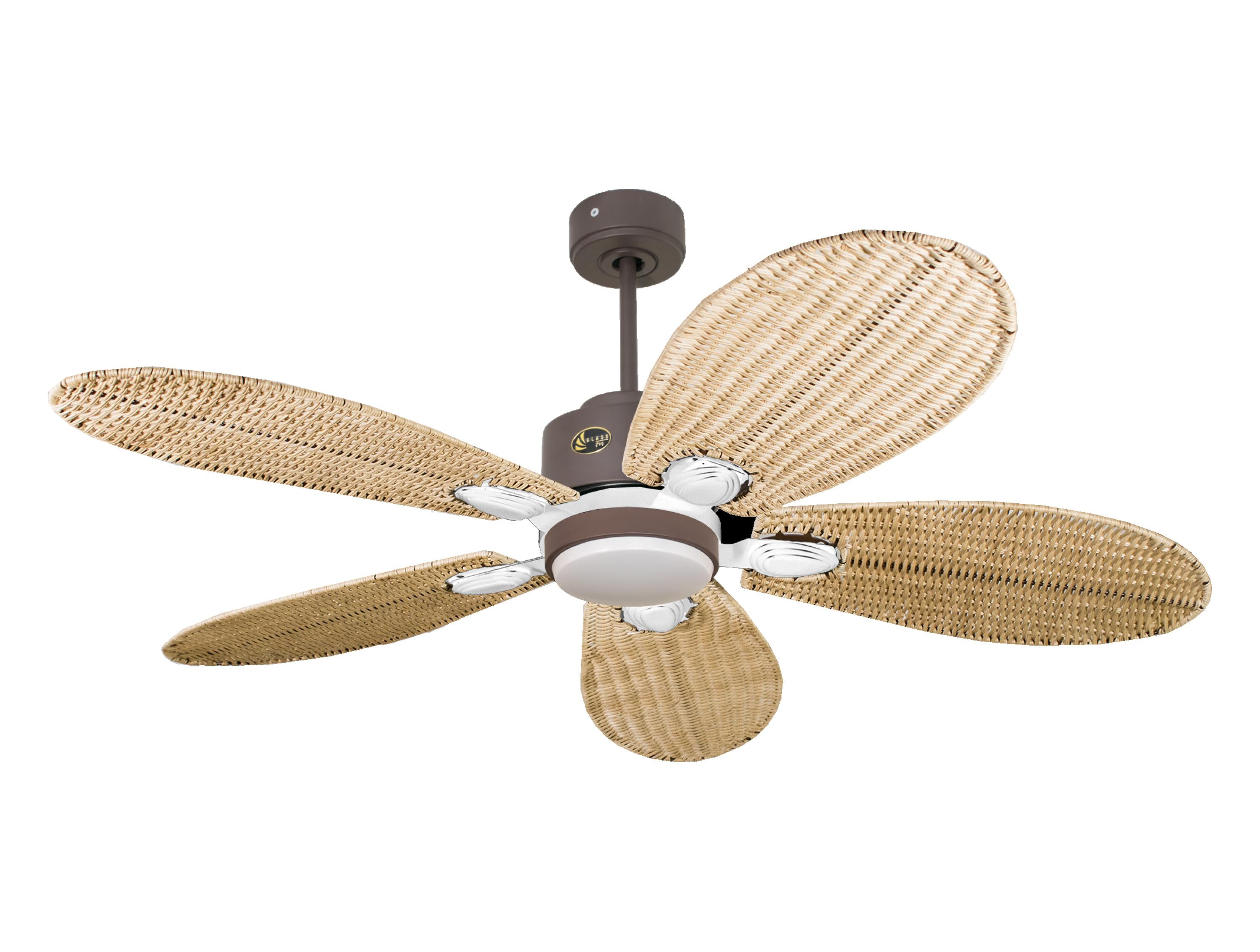 Ventilatore da soffitto Wifi Motore CC Telecomando Luce a tre toni Hypersilence Memoria
