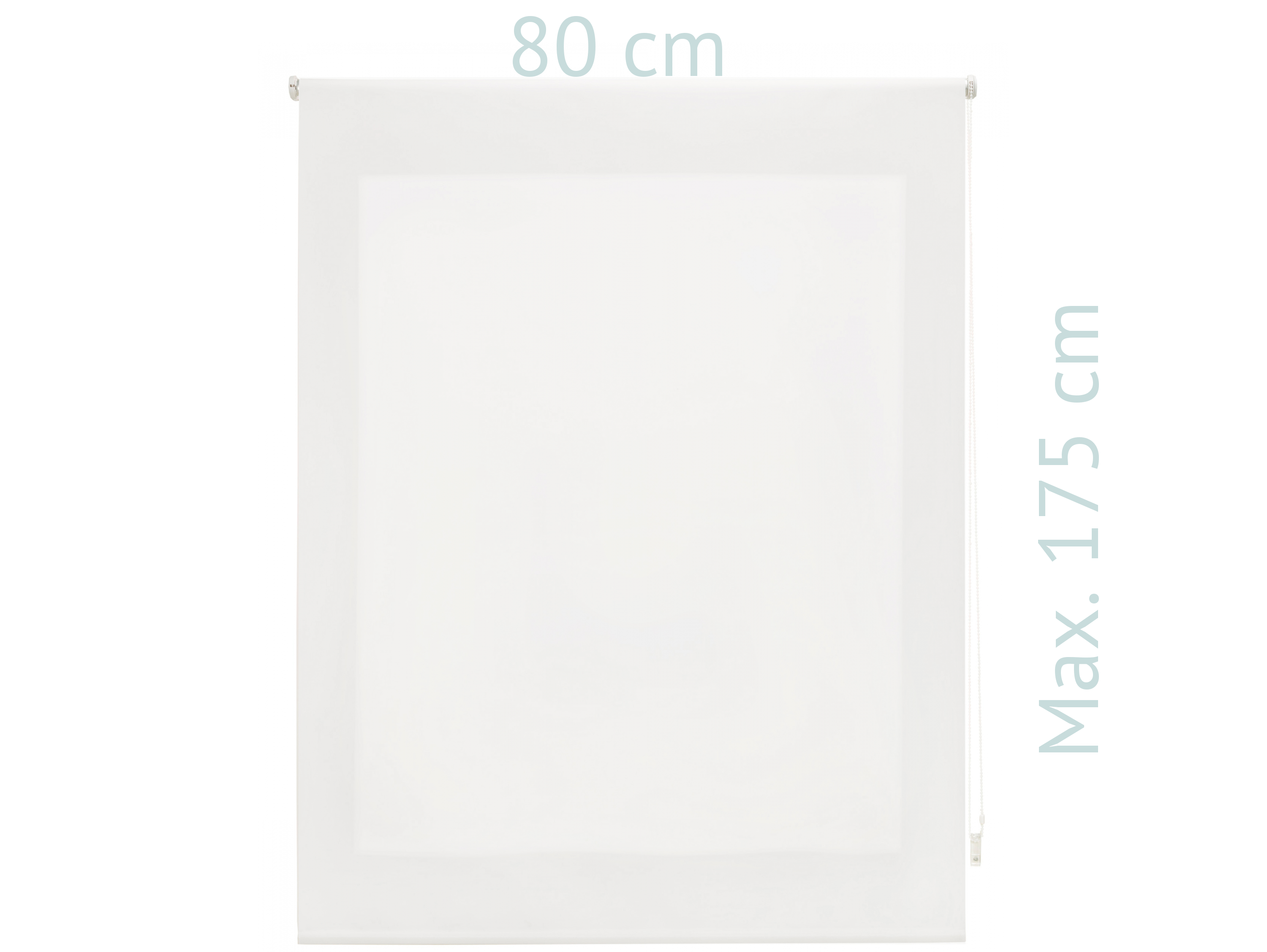 Tenda a Rullo 80X175 ECRU Poliestere opaco