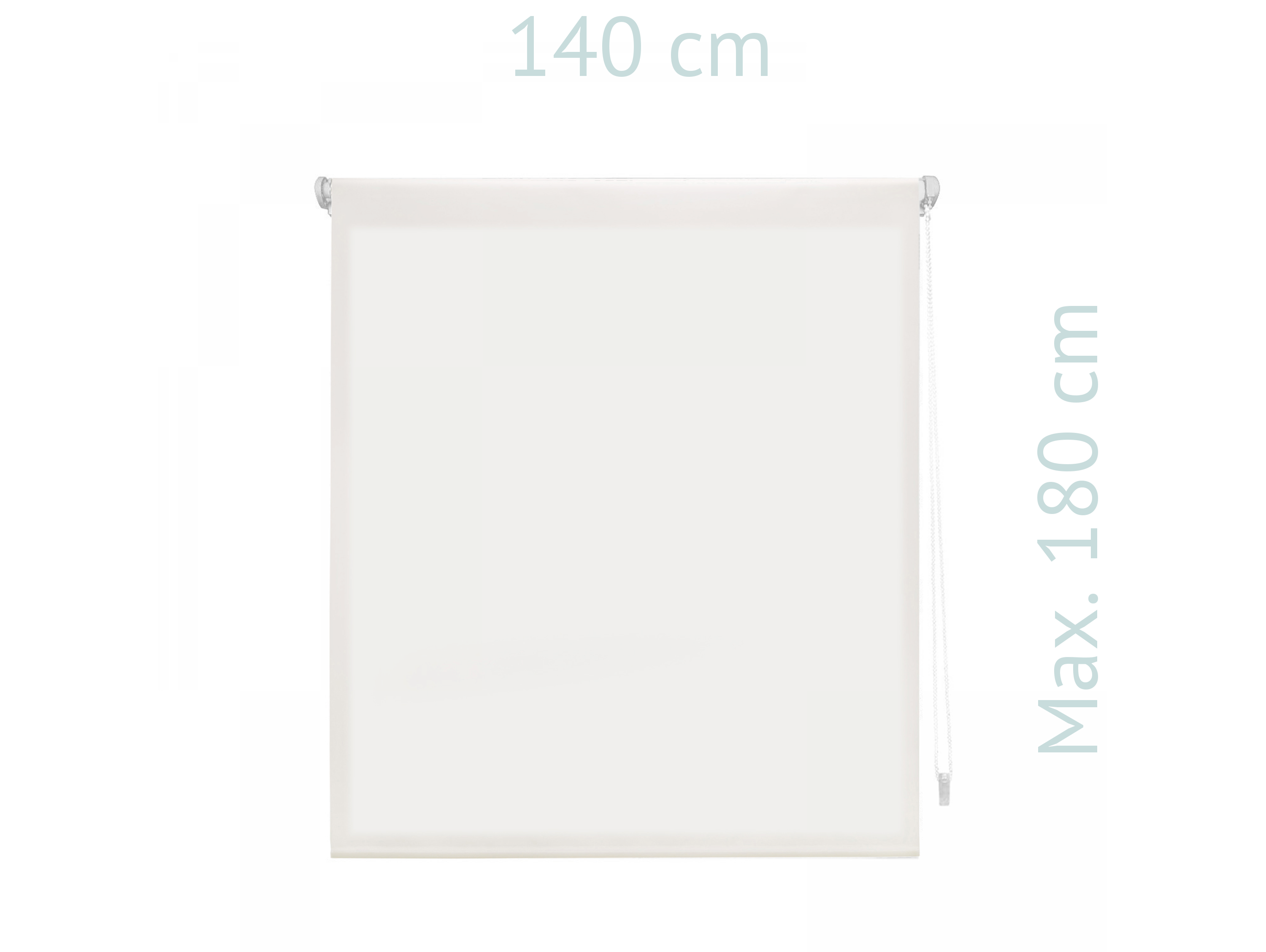 Tenda a Rullo 140X180 ECRU opaco EASY FIX