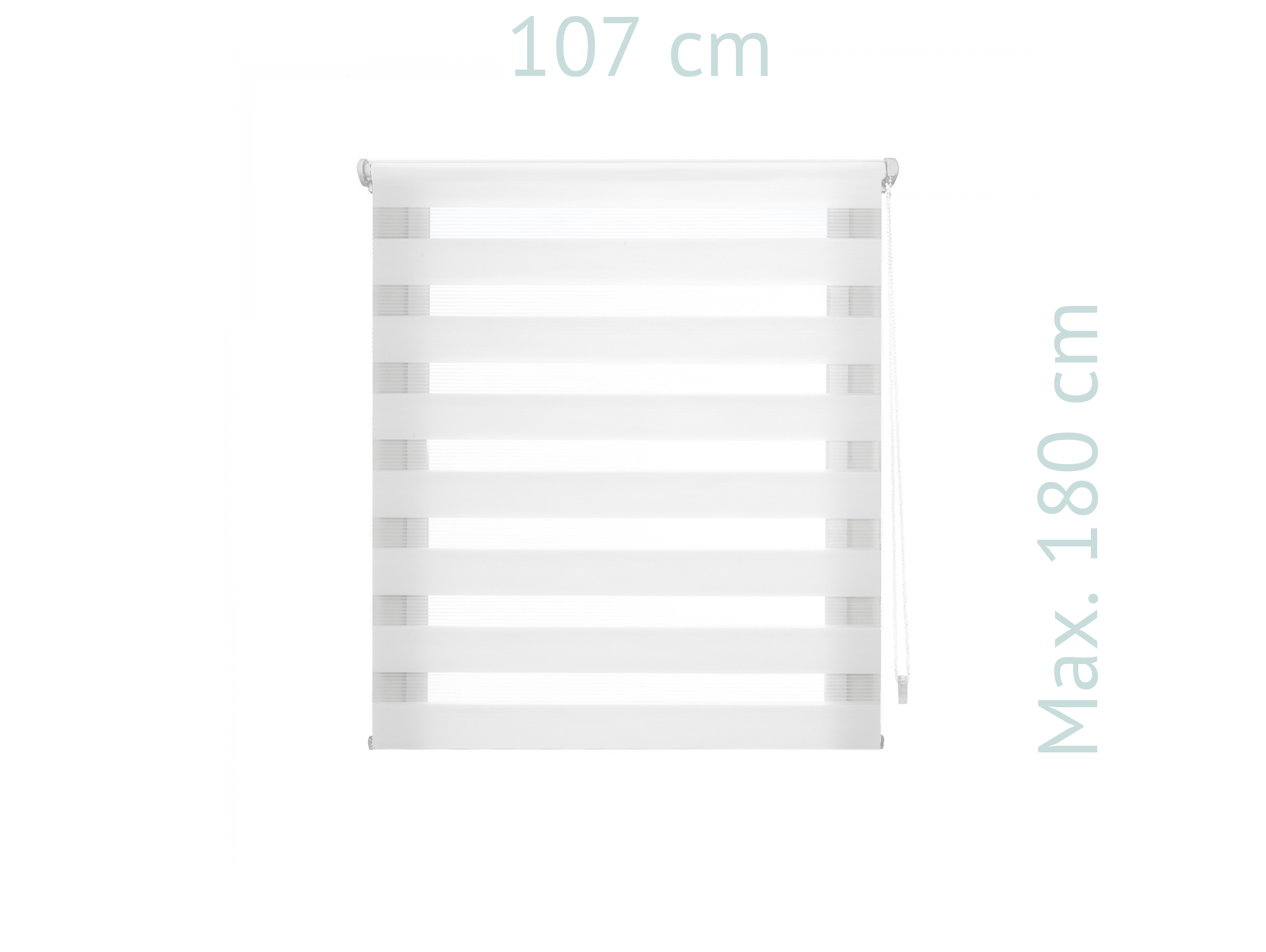 Tenda a Rullo 107X180 CREMA Notte e giorno EASY FIX