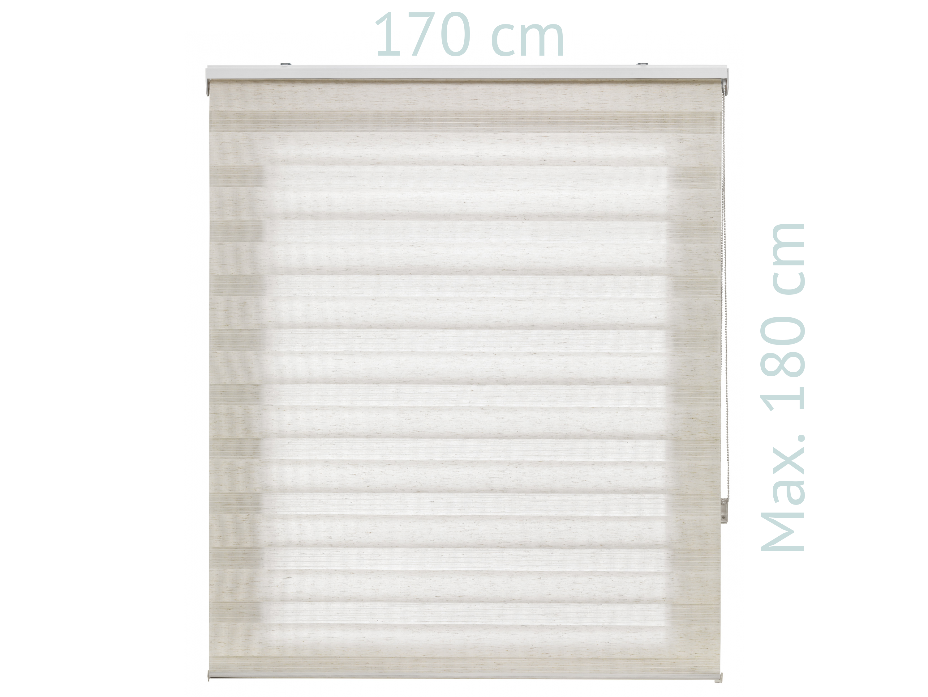 Tenda a Rullo 170X180 ECRU Notte e Giorno
