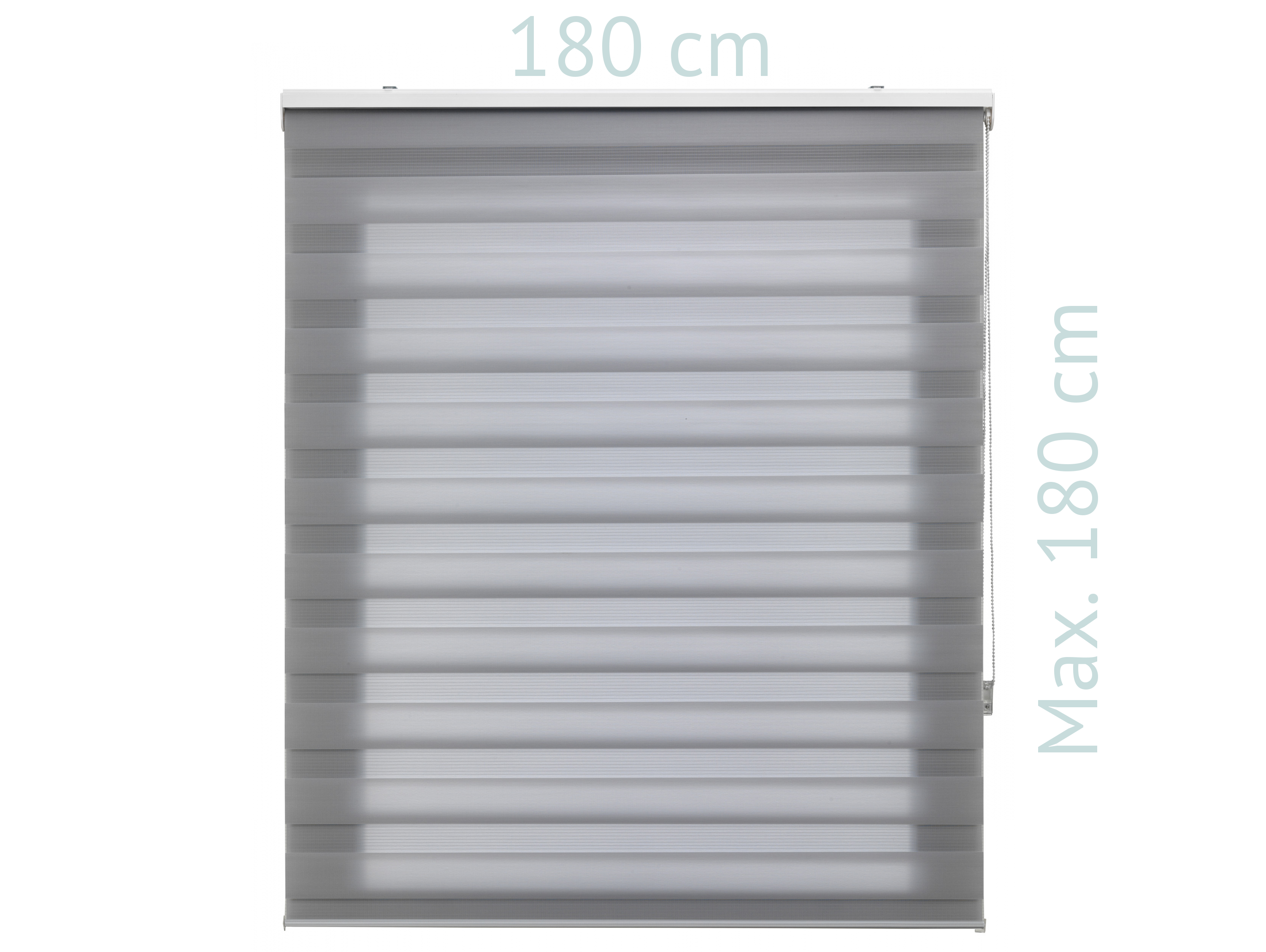 Tenda a Rullo 180X180 GRIGIO Notte e Giorno