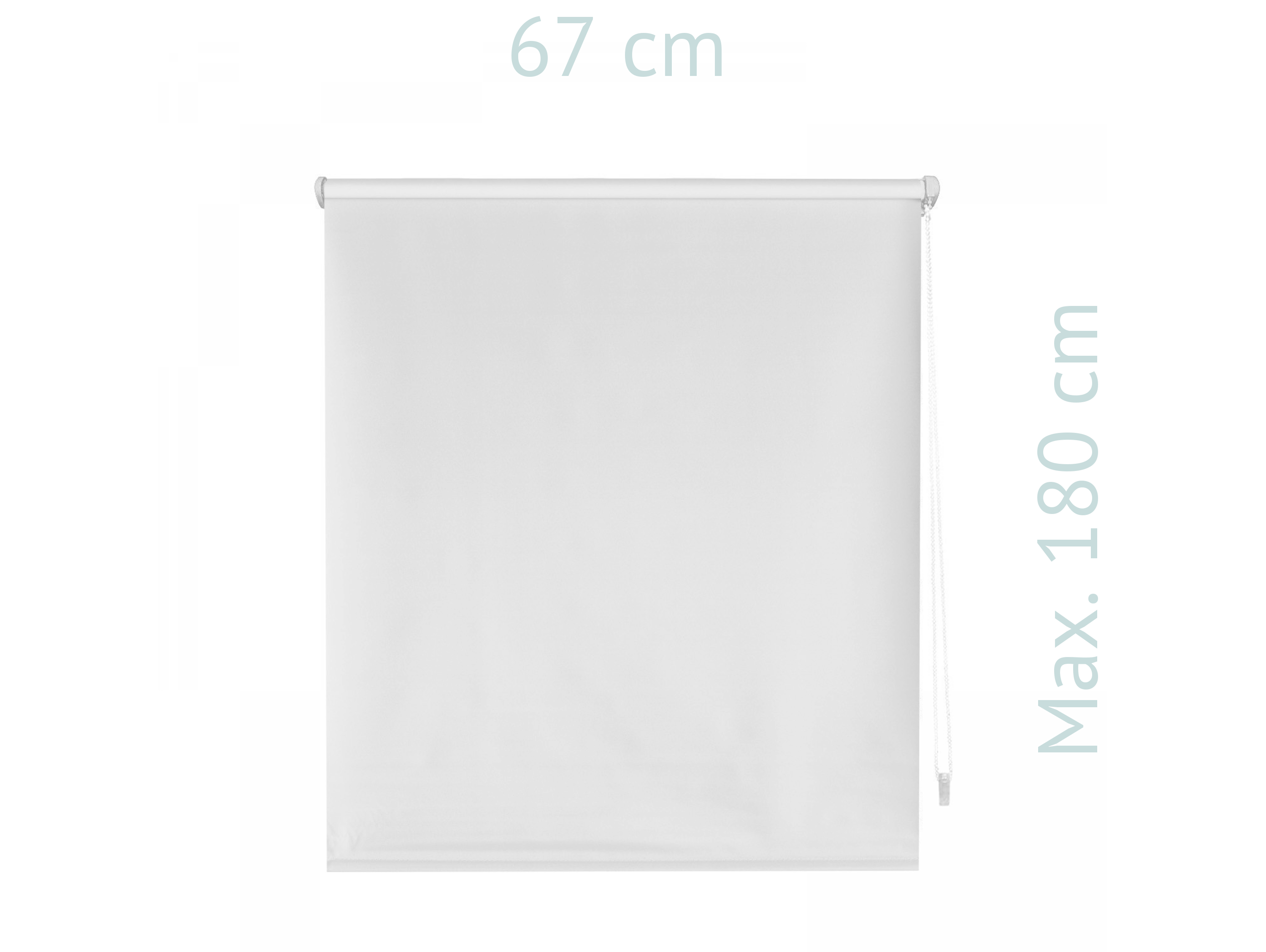 Tenda a Rullo 67X180 ECRU Opaco EASY FIX