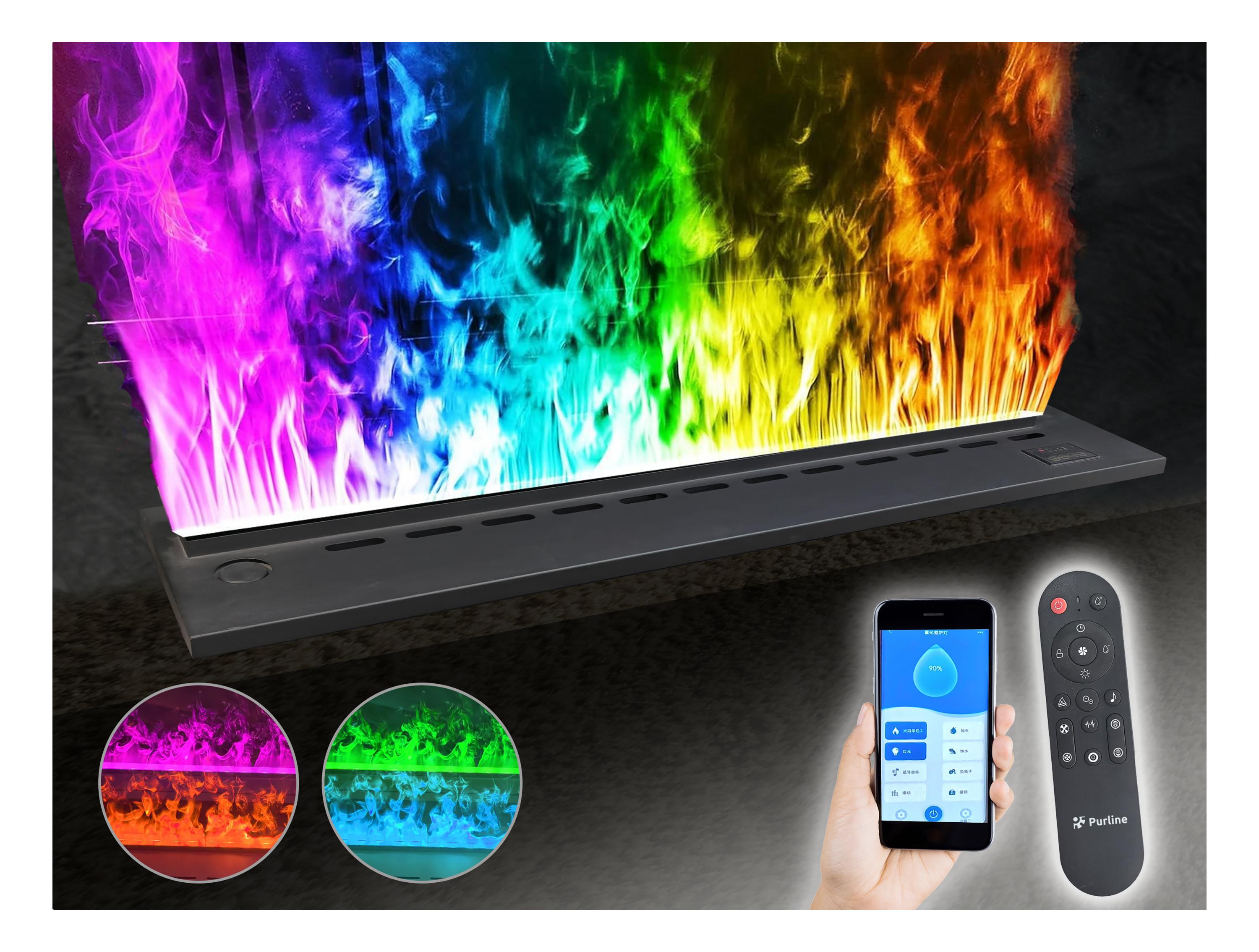 FIRECOOL COLORS 100: Camini a vapore acqueo