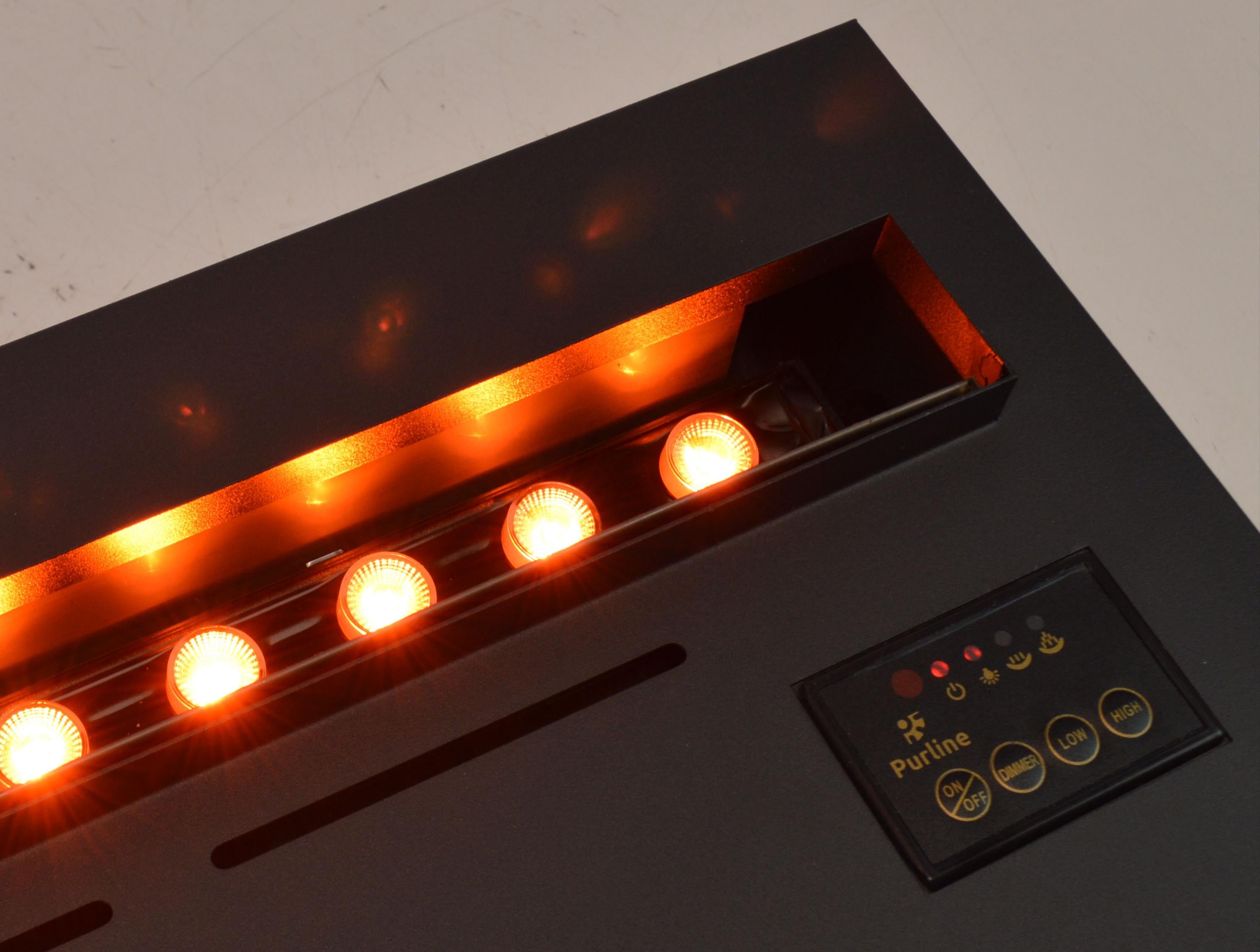 FIRECOOL ORANGE 70: Caminetto decorativo con fiamma simulata