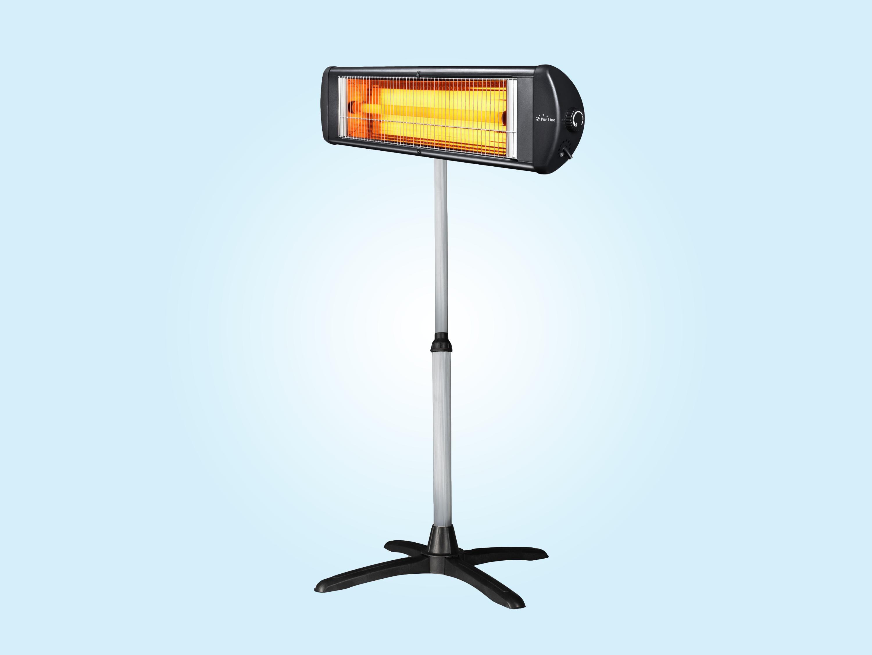 Riscaldatore alogeno da interno o esterno 2500W