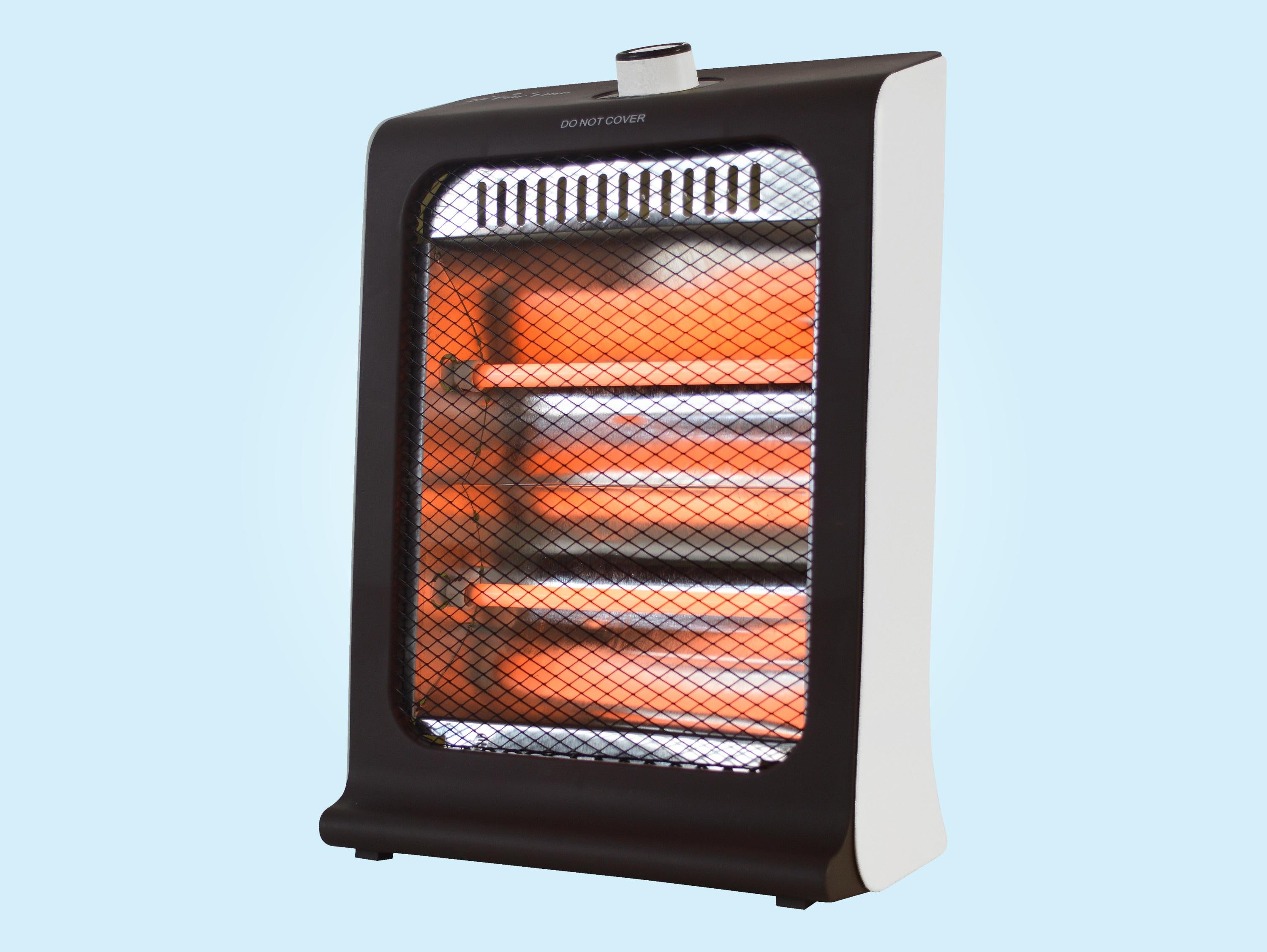 Stufa al quarzo con 800W e due potenze