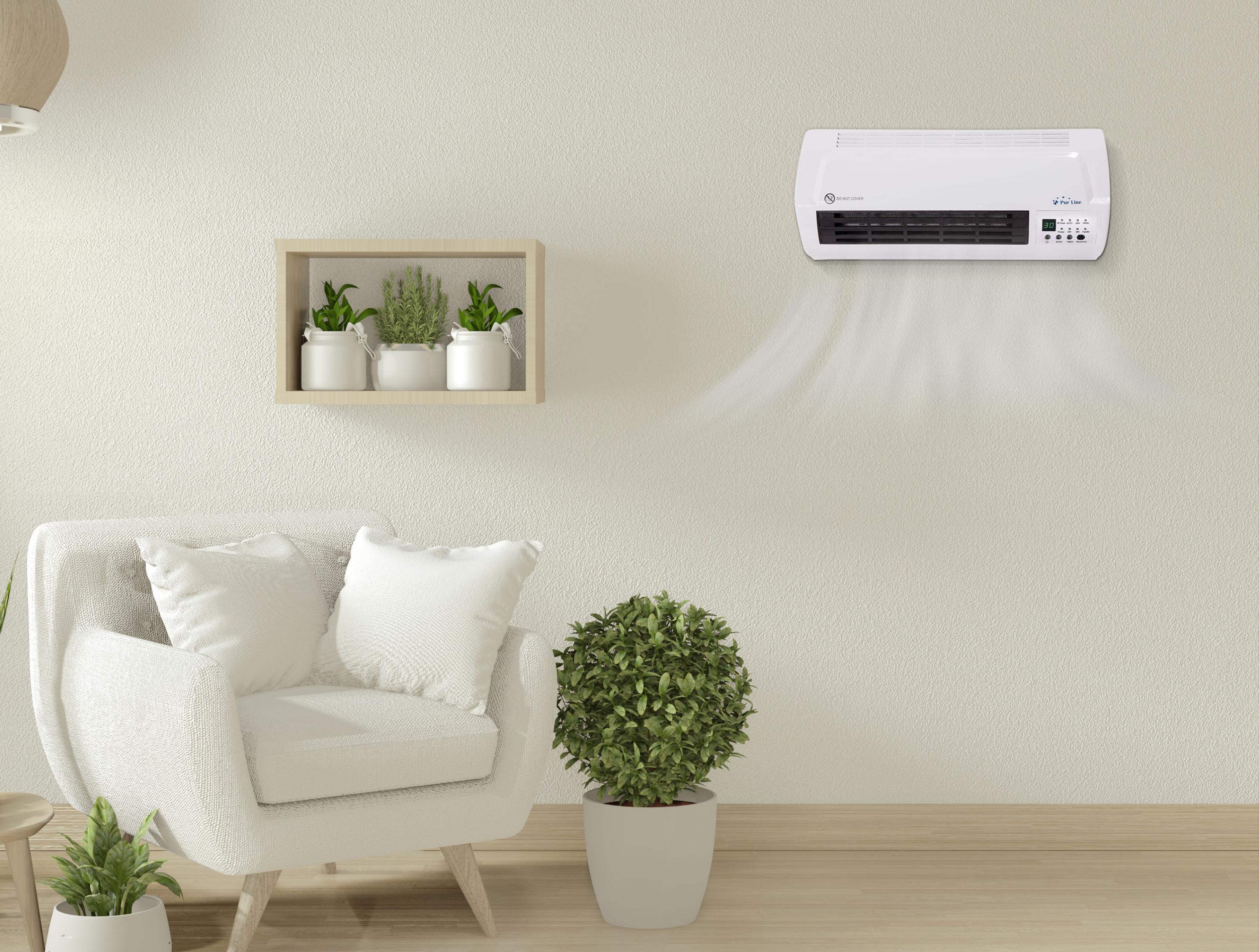 Riscaldatore split a parete da 2000 W con telecomando e timer