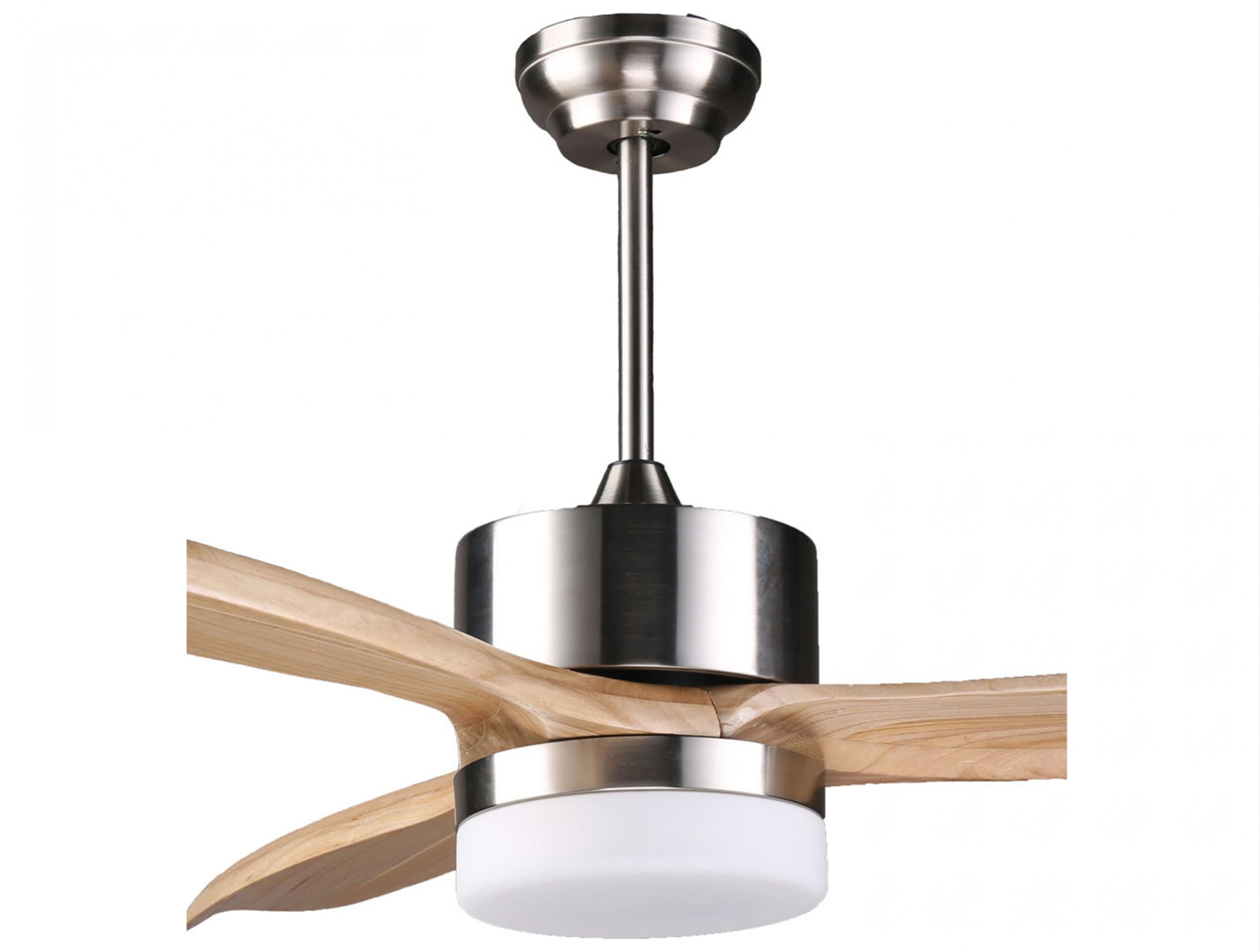 Ventilatore da soffitto ø132 cm con LED e Wifi Reversibile Hypersilence
