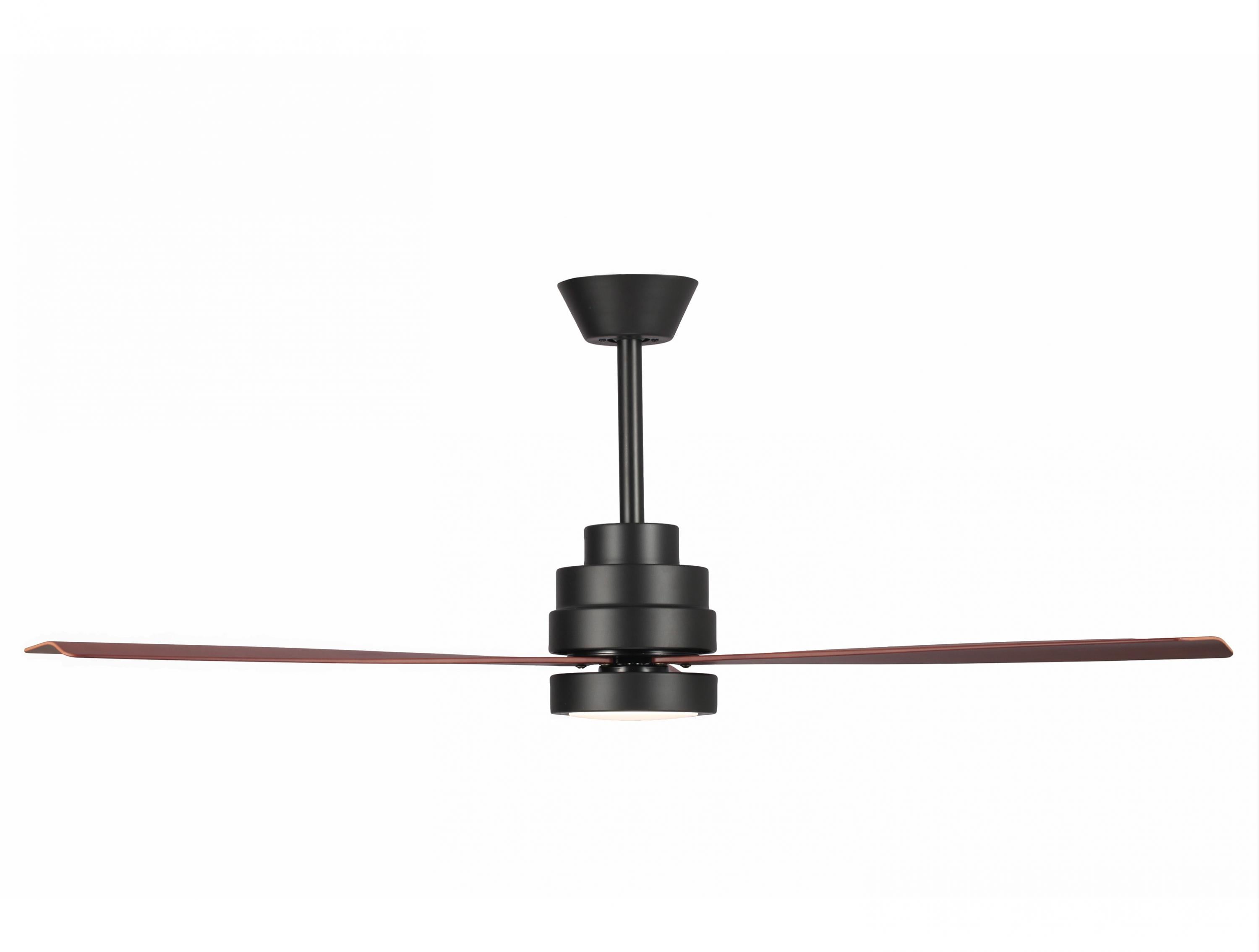 Ventilatore da soffitto ø132 cm con LED e Wifi Reversibile Hypersilence