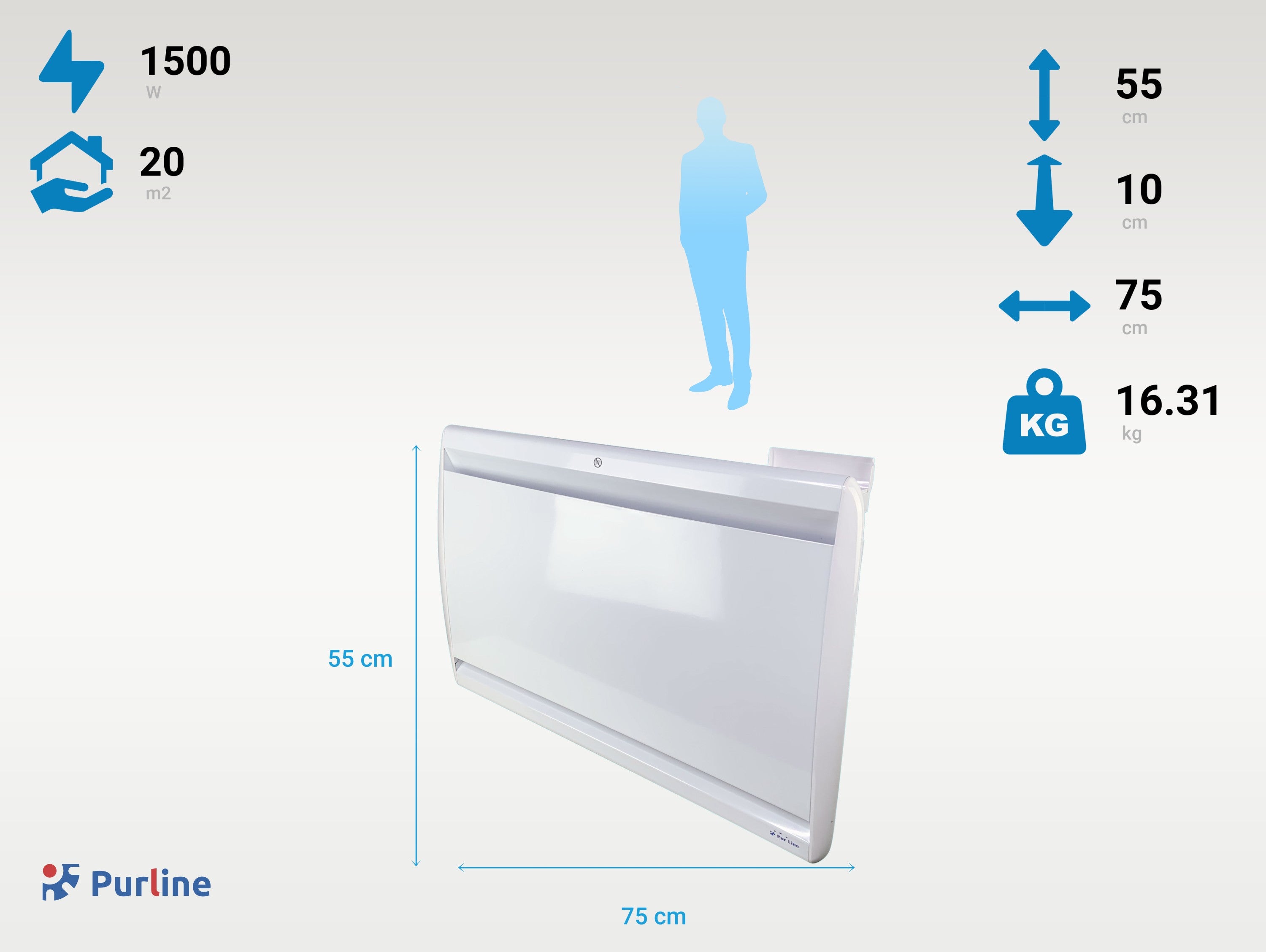 MICAIRON A1500 Potenza massima 1500 W