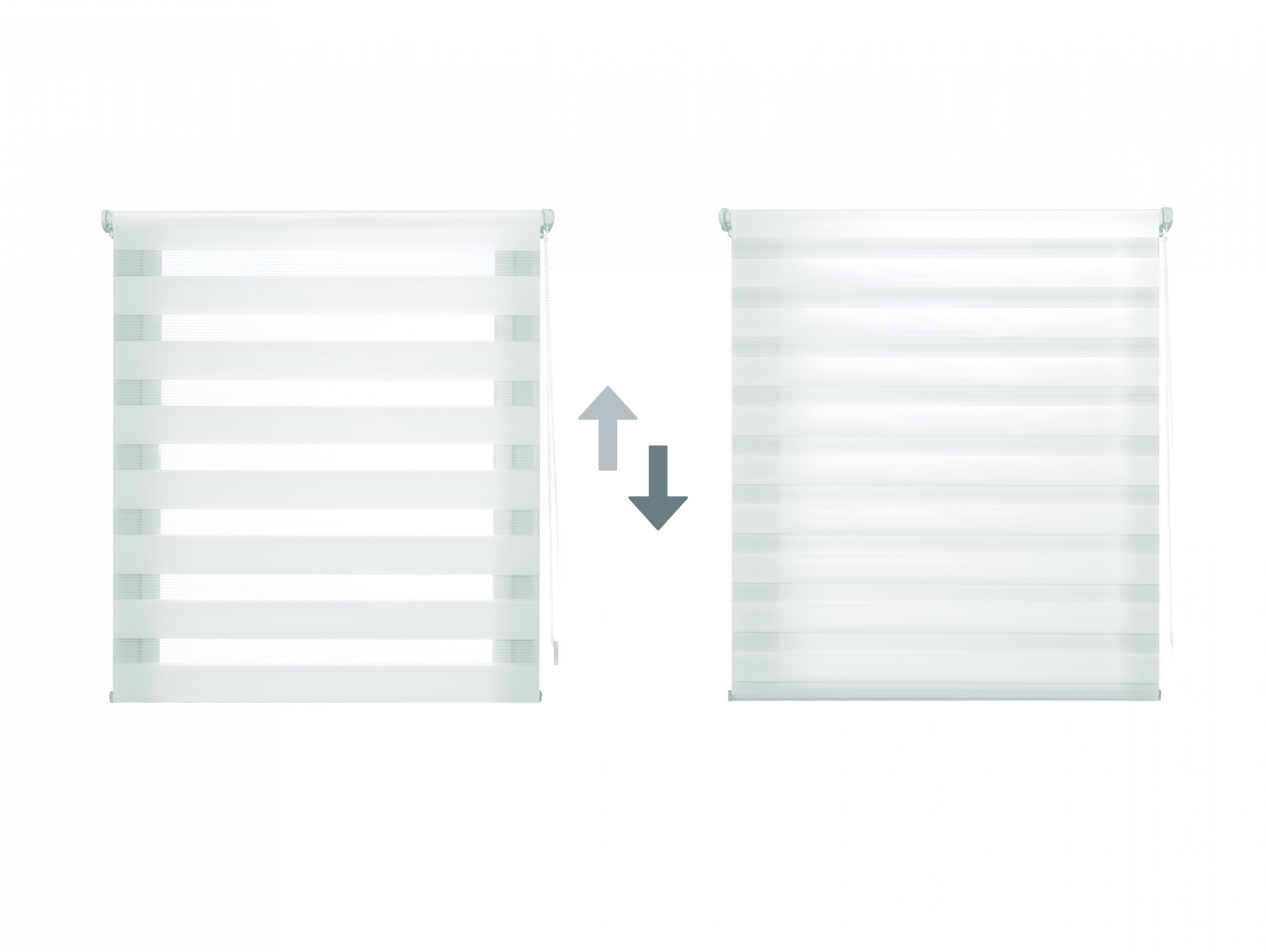 Tenda a Rullo 130X180 CREMA Notte e giorno EASY FIX
