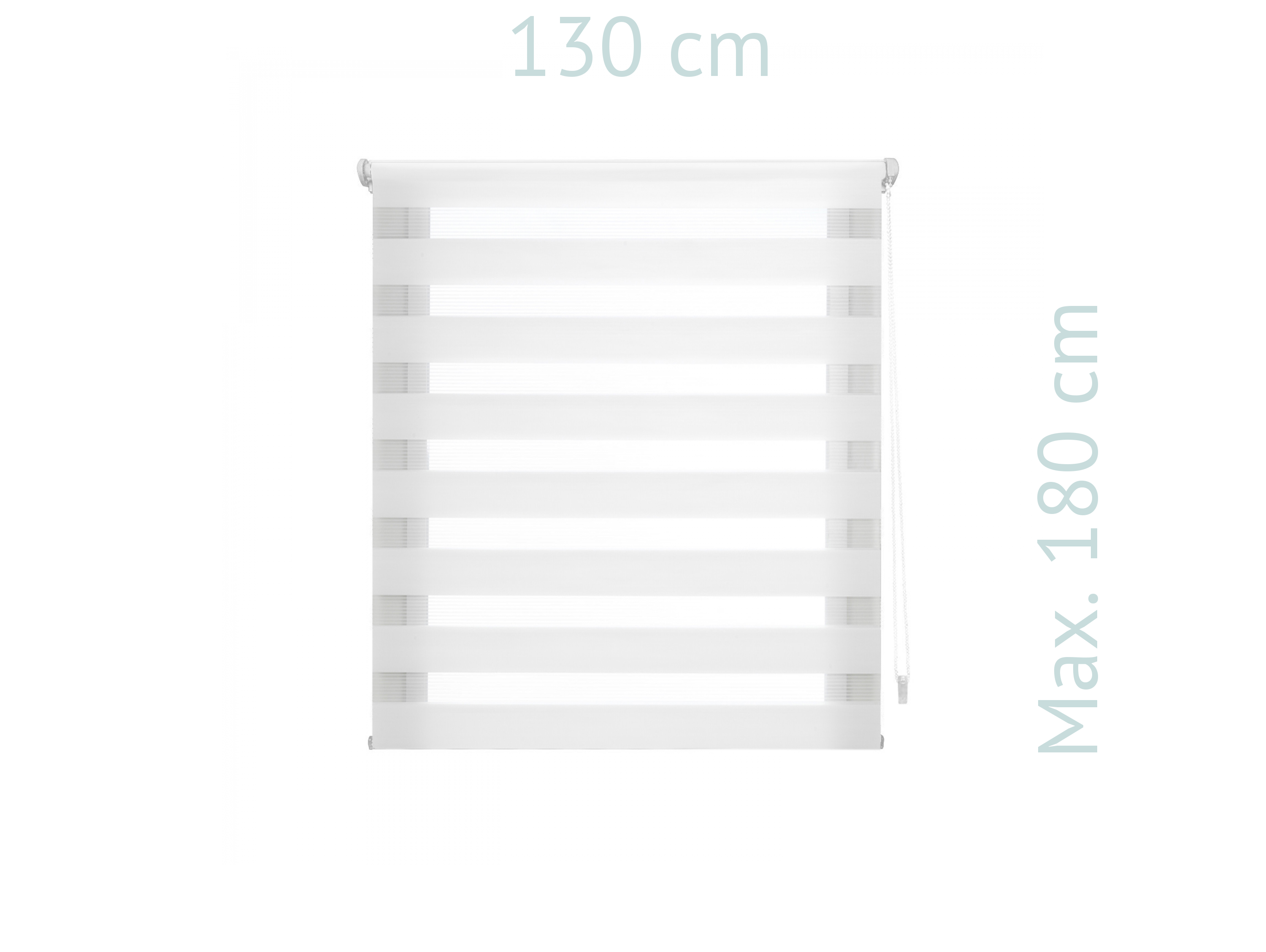 Tenda a Rullo 130X180 CREMA Notte e giorno EASY FIX