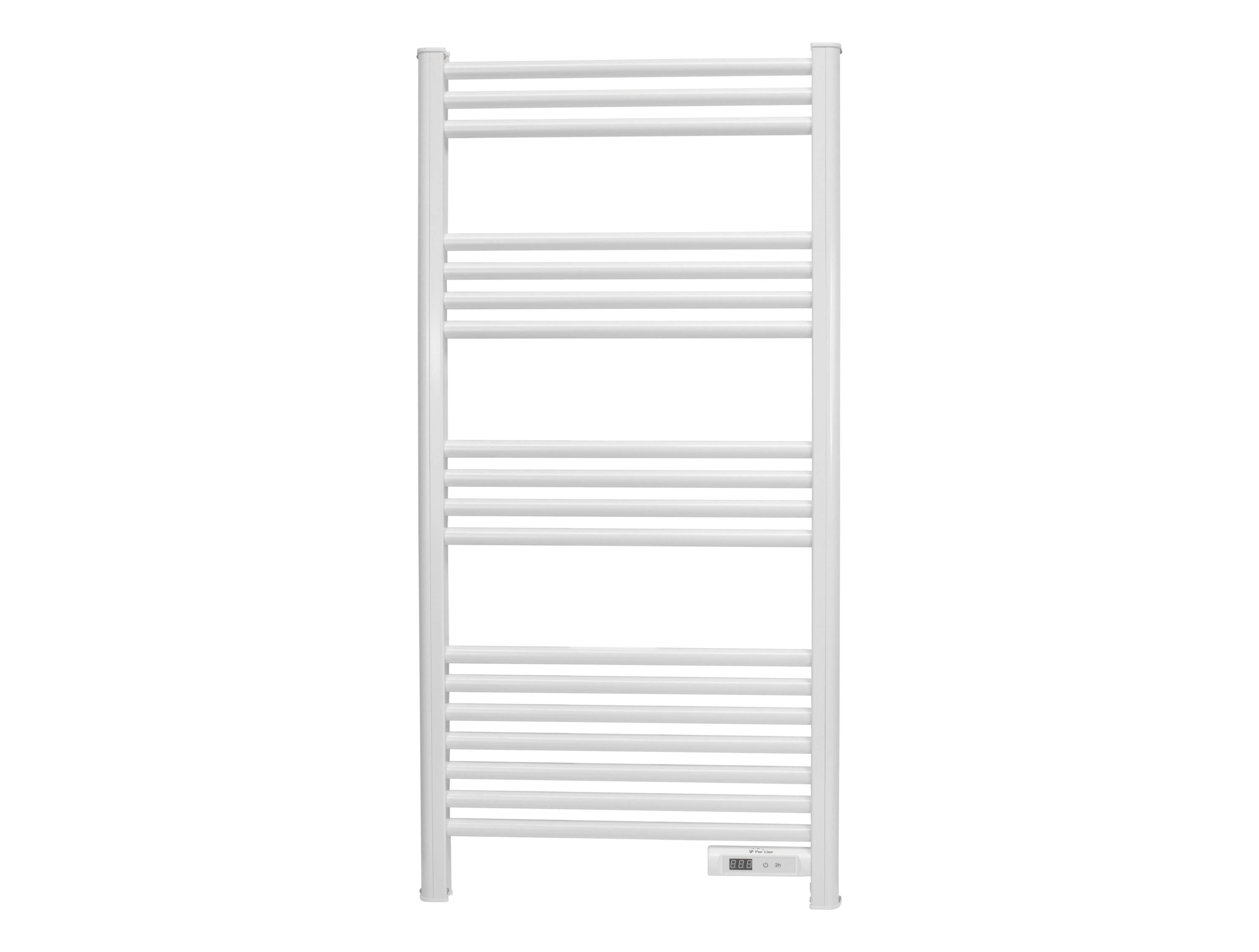 Portasciugamani bianco con timer 500W