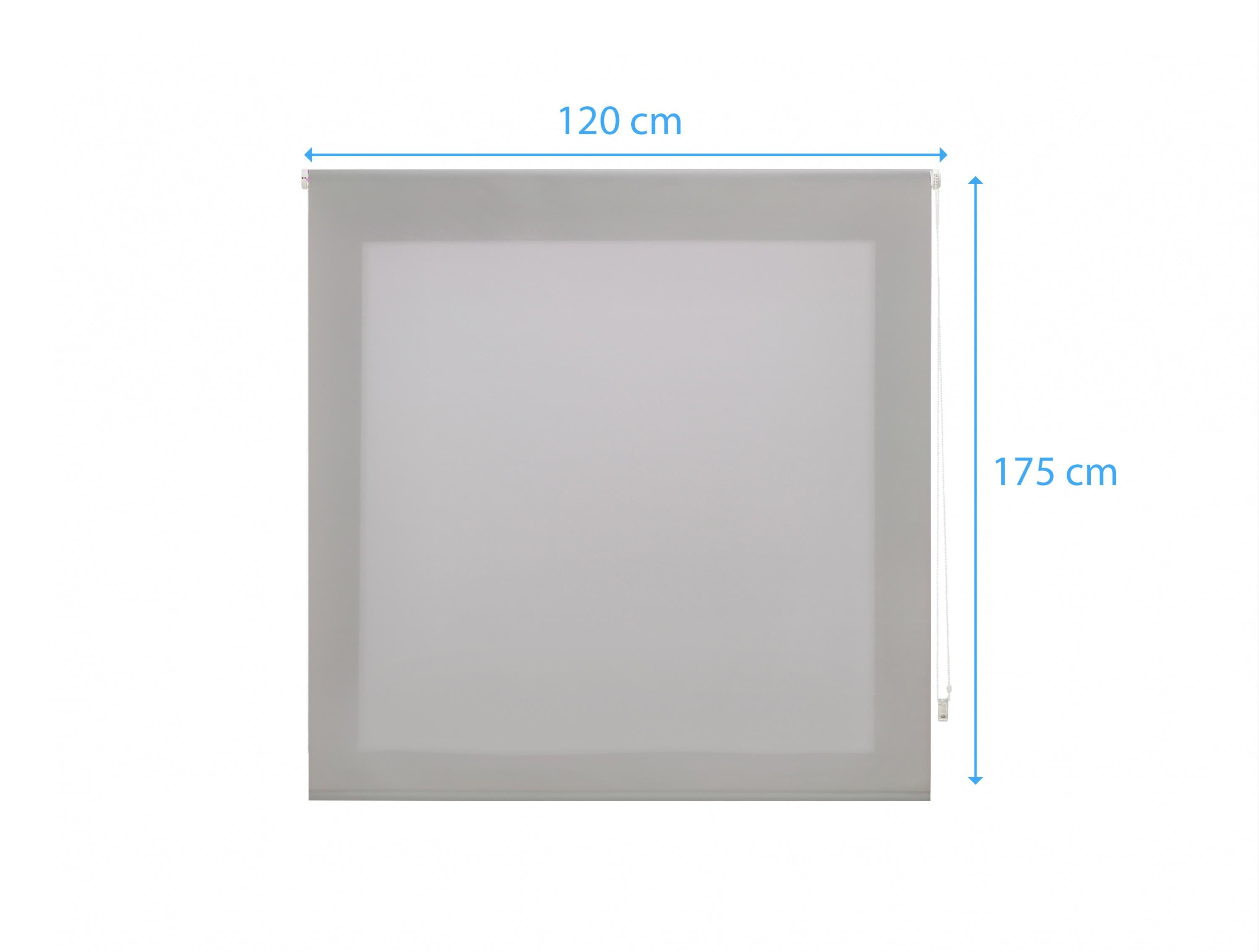 Tenda a Rullo 120X175 D'ARGENTO Poliestere opaco