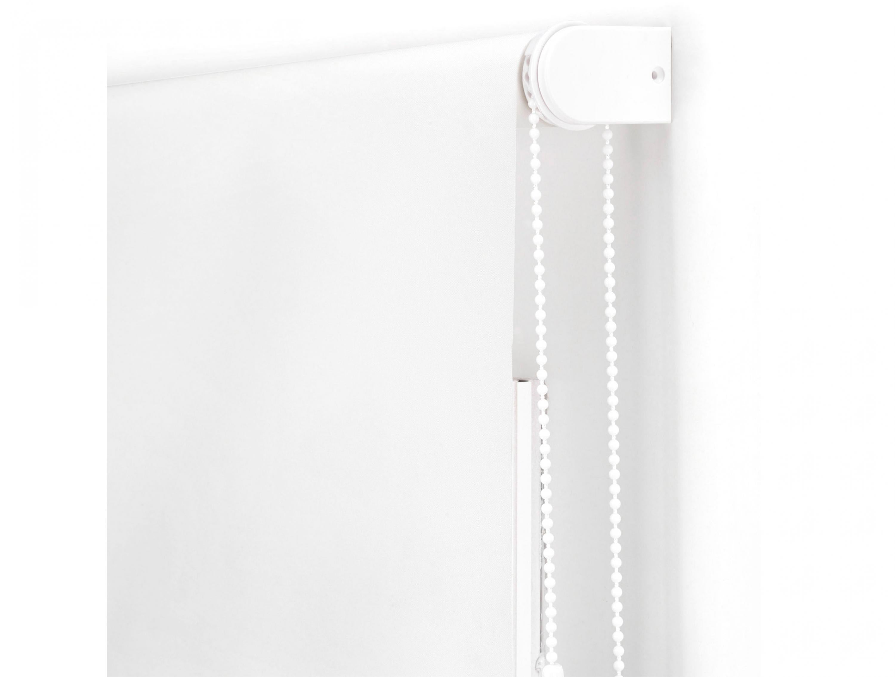 Tenda a Rullo 130x175 BIANCO in Poliestere opaco