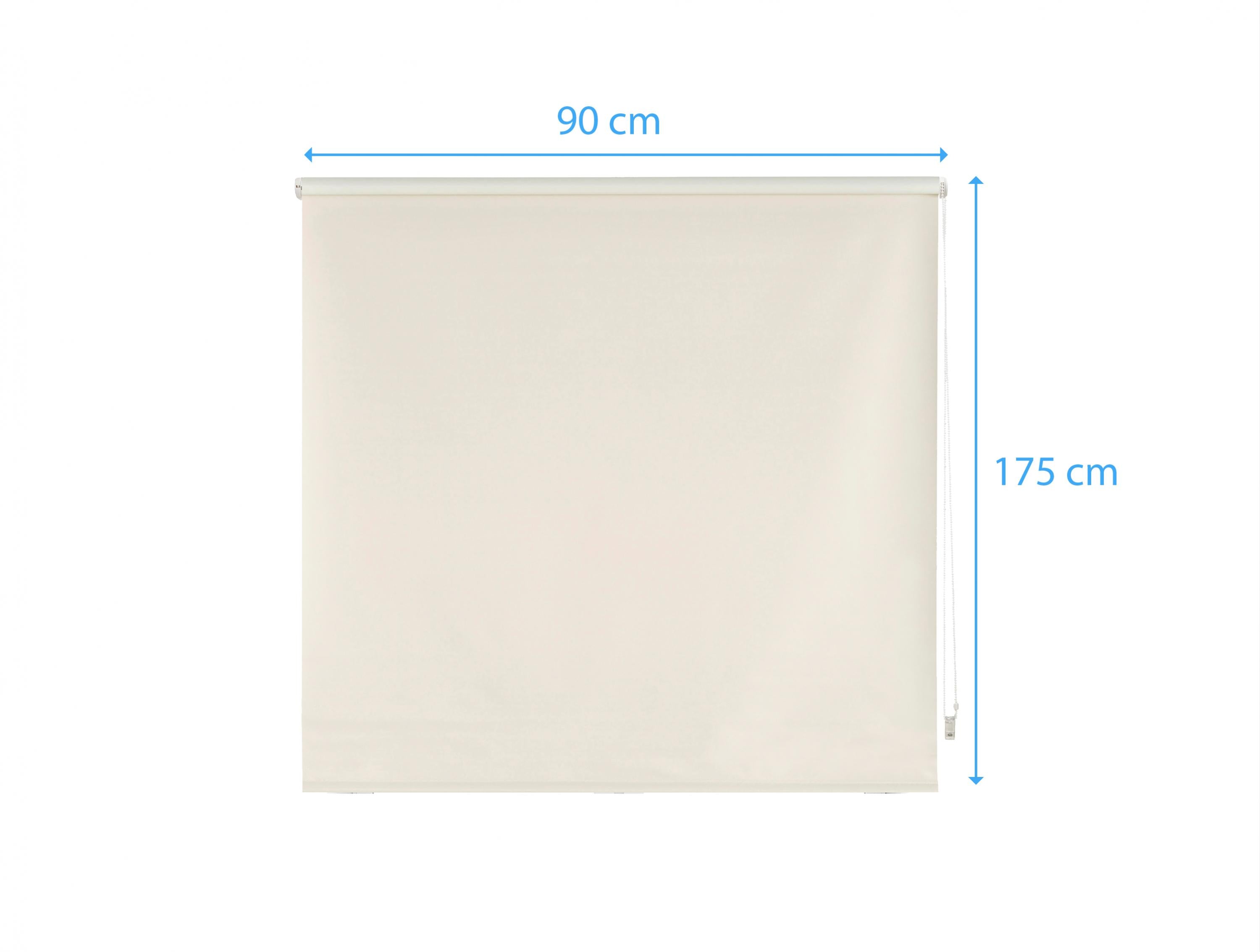 Tenda a Rullo 90X175 BEIGE Poliestere opaco