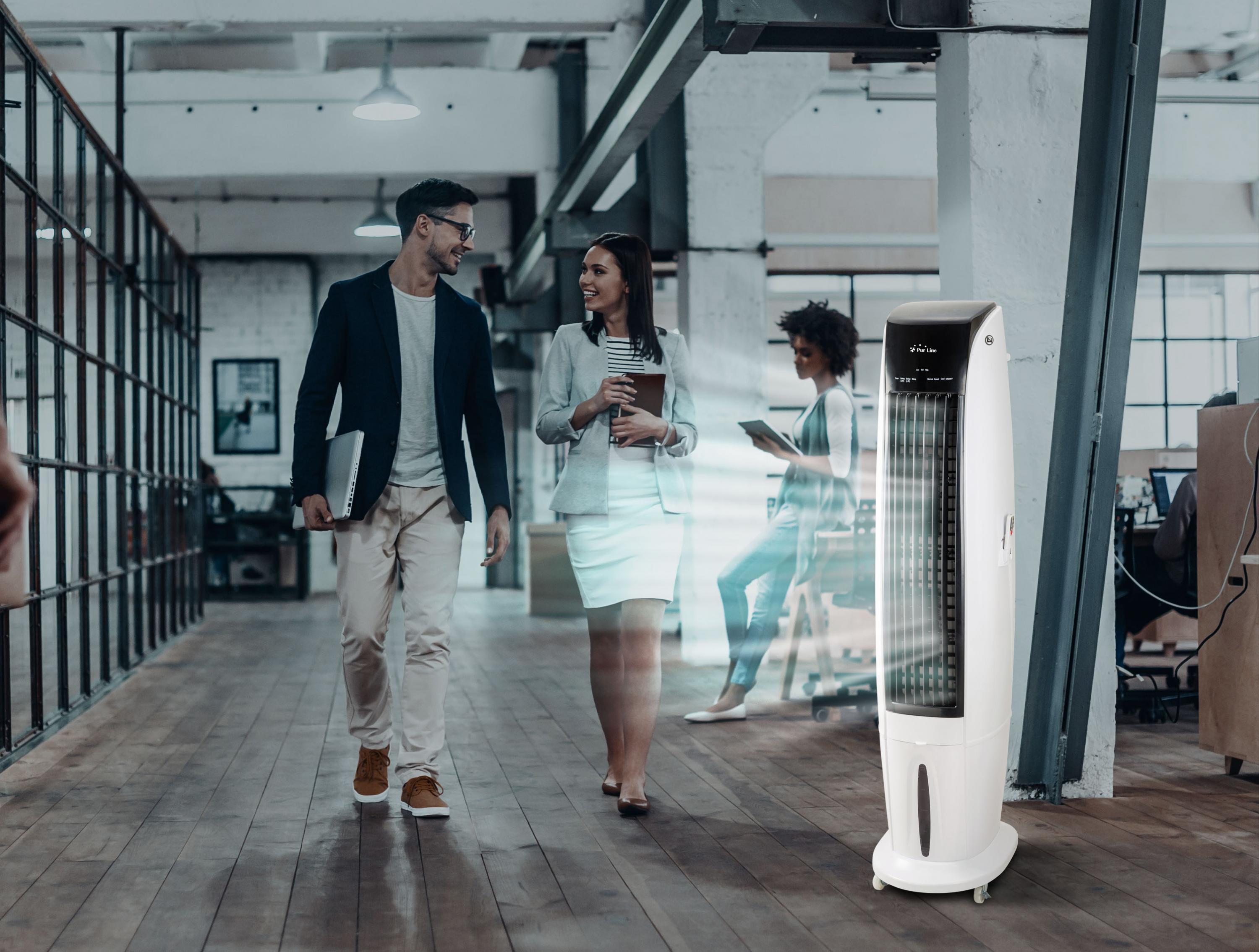 Raffrescatore evaporativo-umidificatore-ionizzatore 4000m3/h