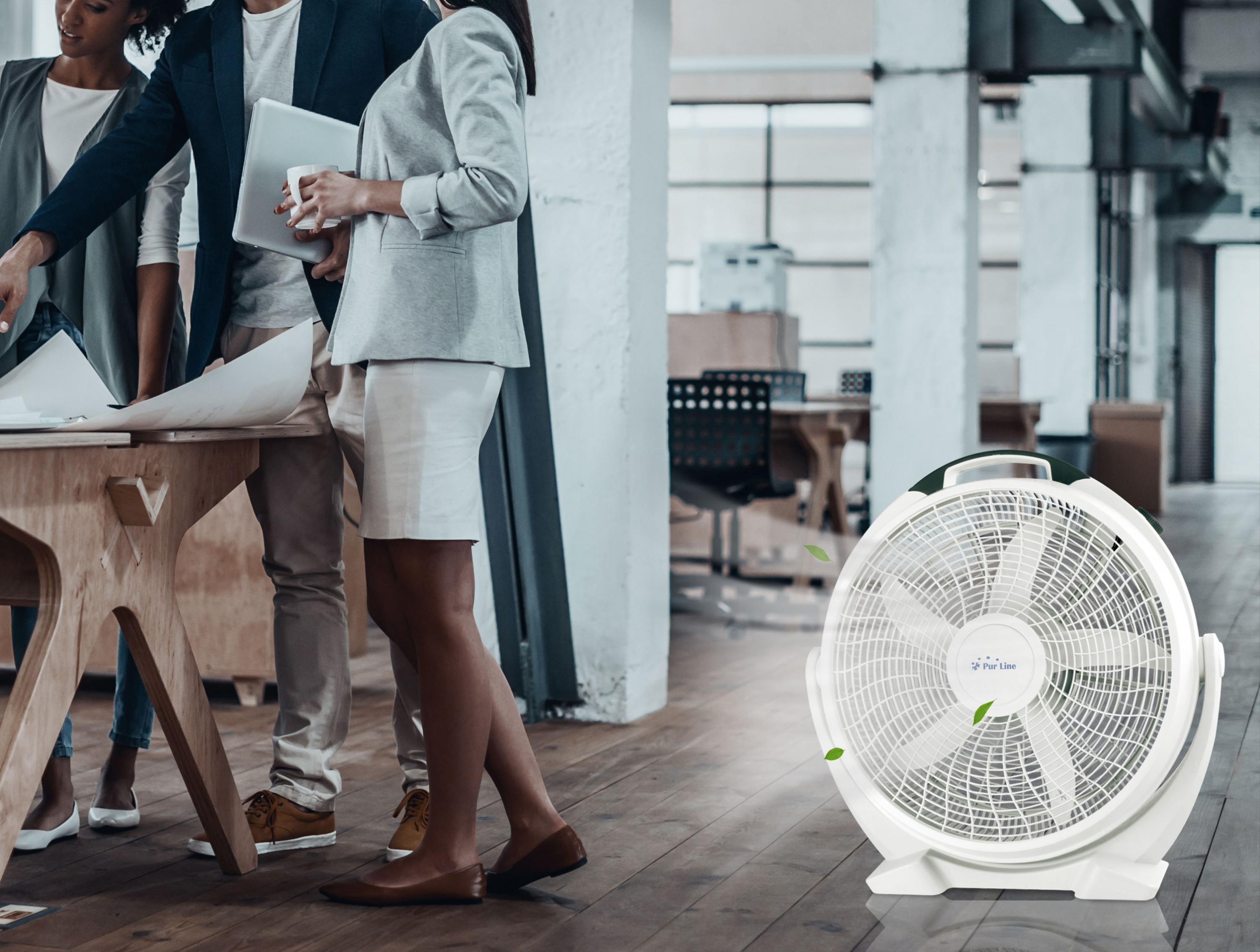 Ventilatore industriale 110 W con 5 pale e 3 velocità