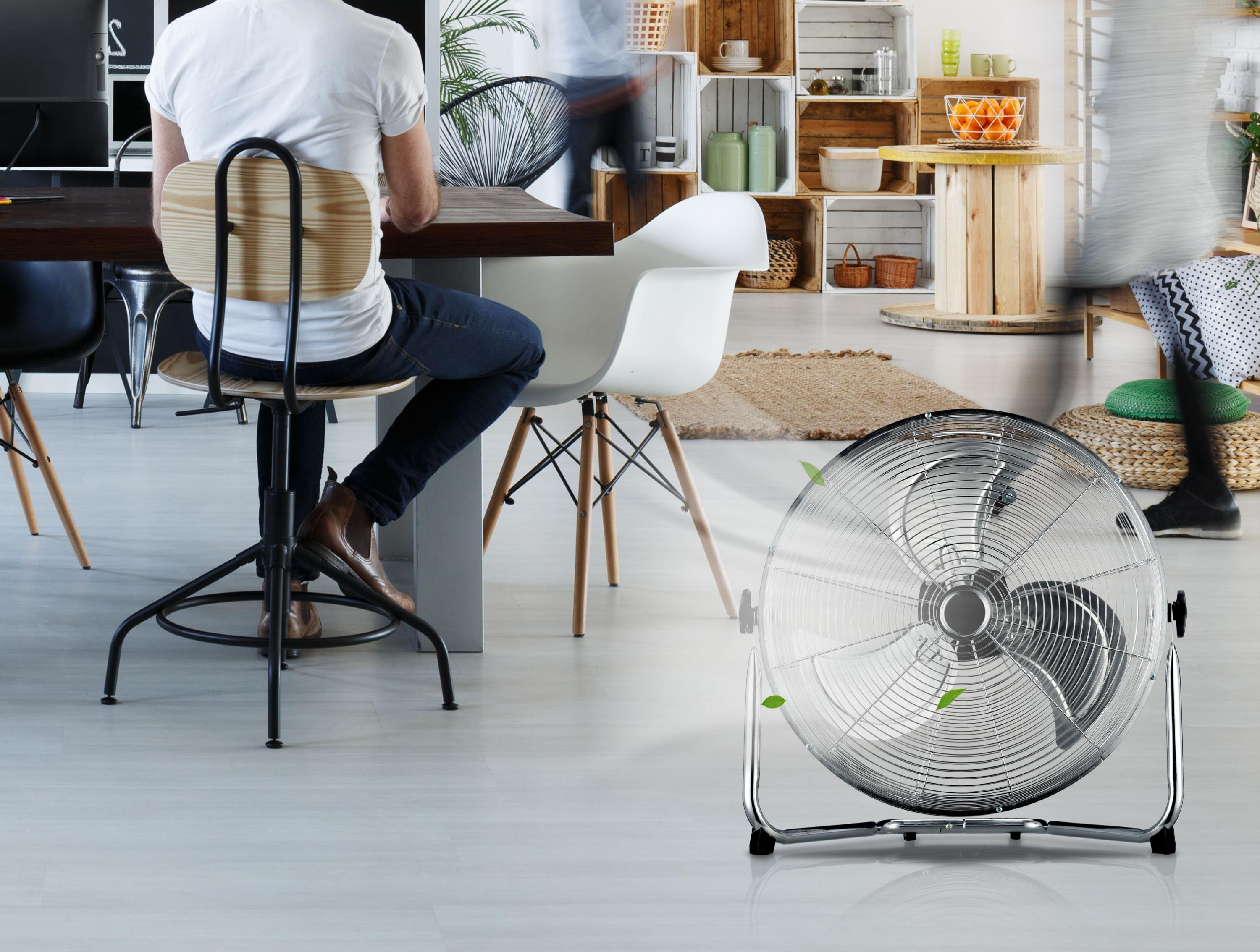Ventilatore industriale 120 W con 3 pale e 3 velocità