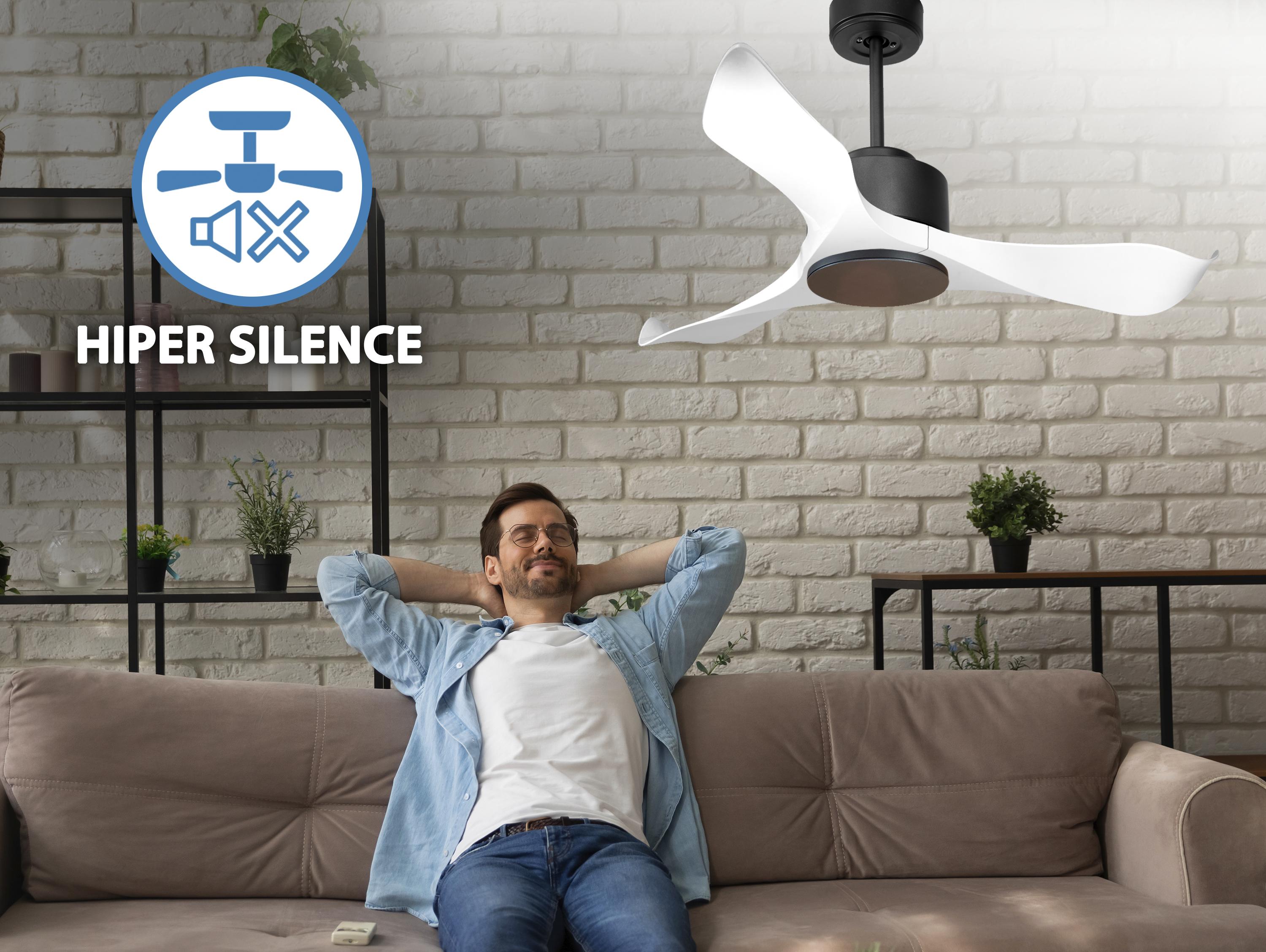 Ventilatore a soffitto ultra silenzioso e a basso consumo DC WhitsundayD106C0267195