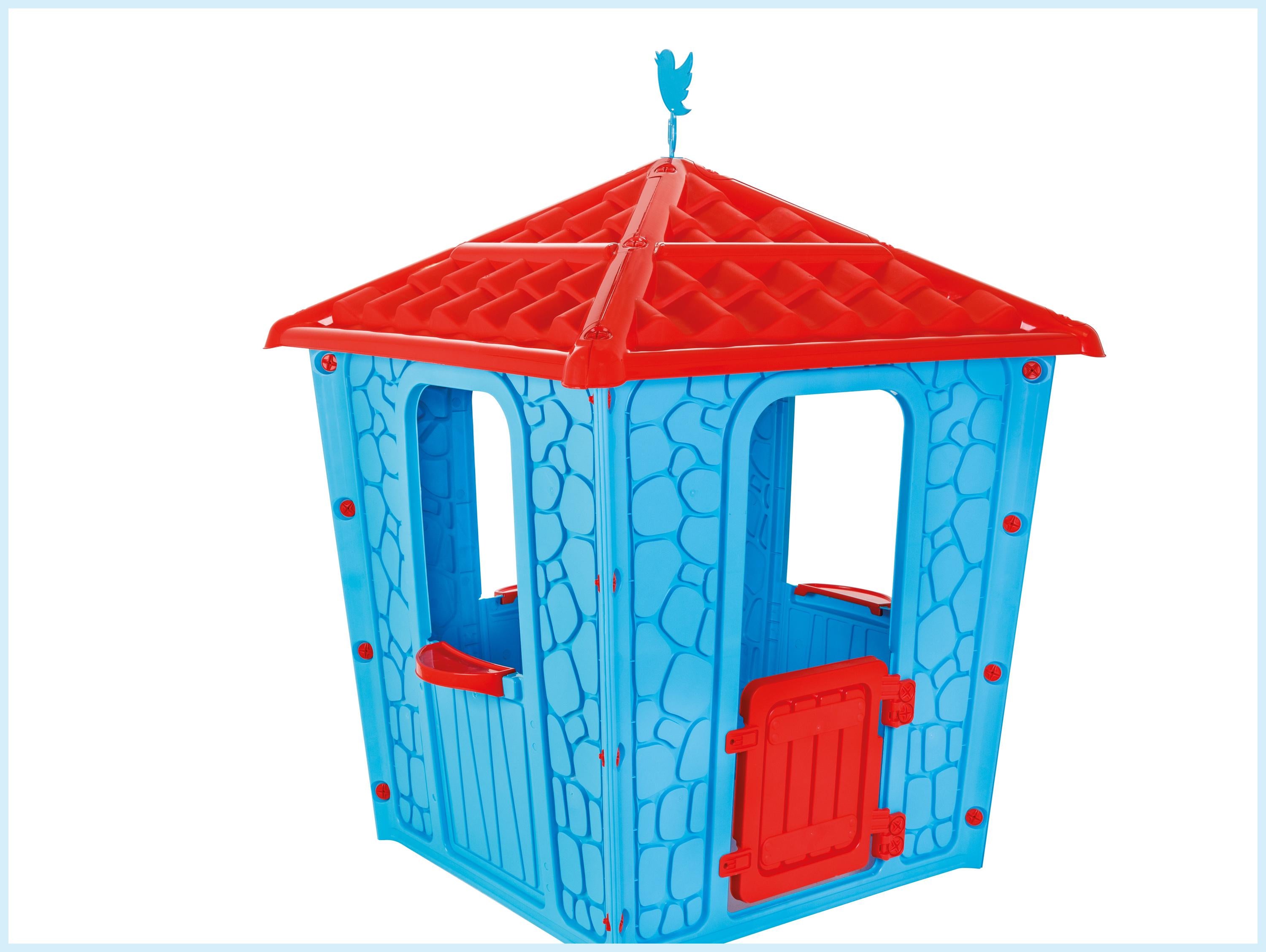 Casetta di plastica per bambini STONE HOUSE