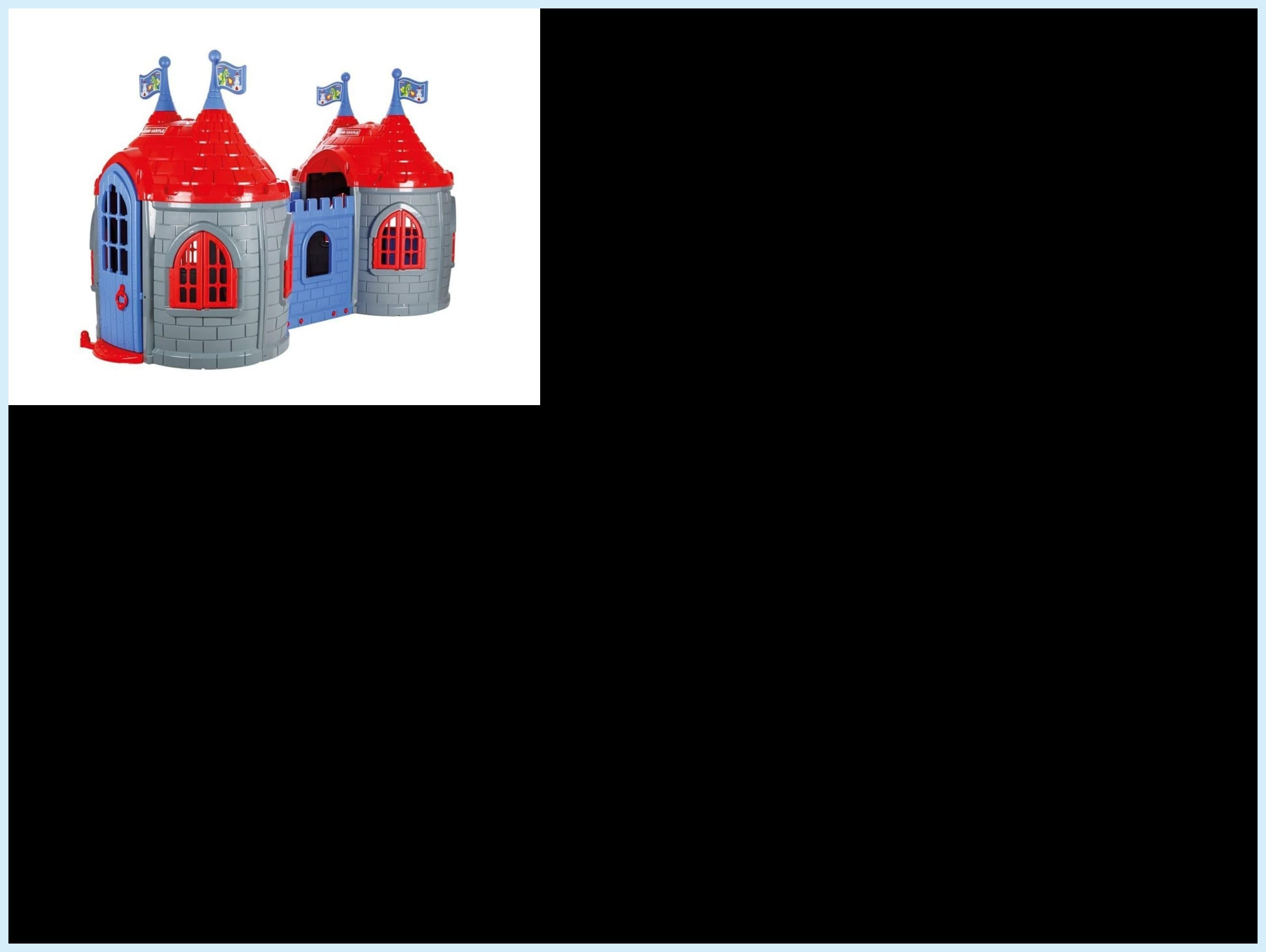 Castello per bambini con due torri DOUBLE DRAGON CASTLE