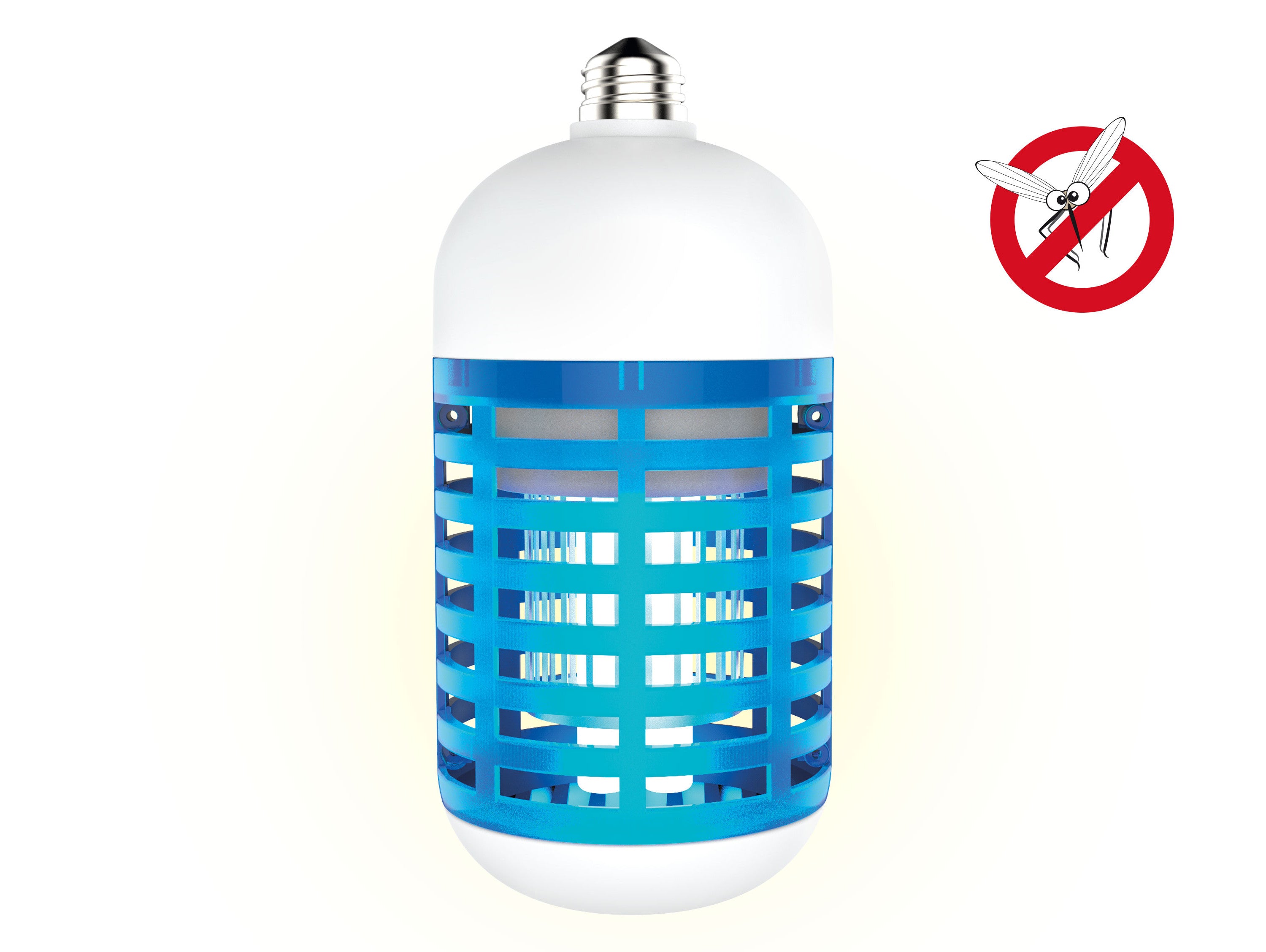Lampada Anti-Insetti con luce ultravioletta 7 W per superfici di 20m2
