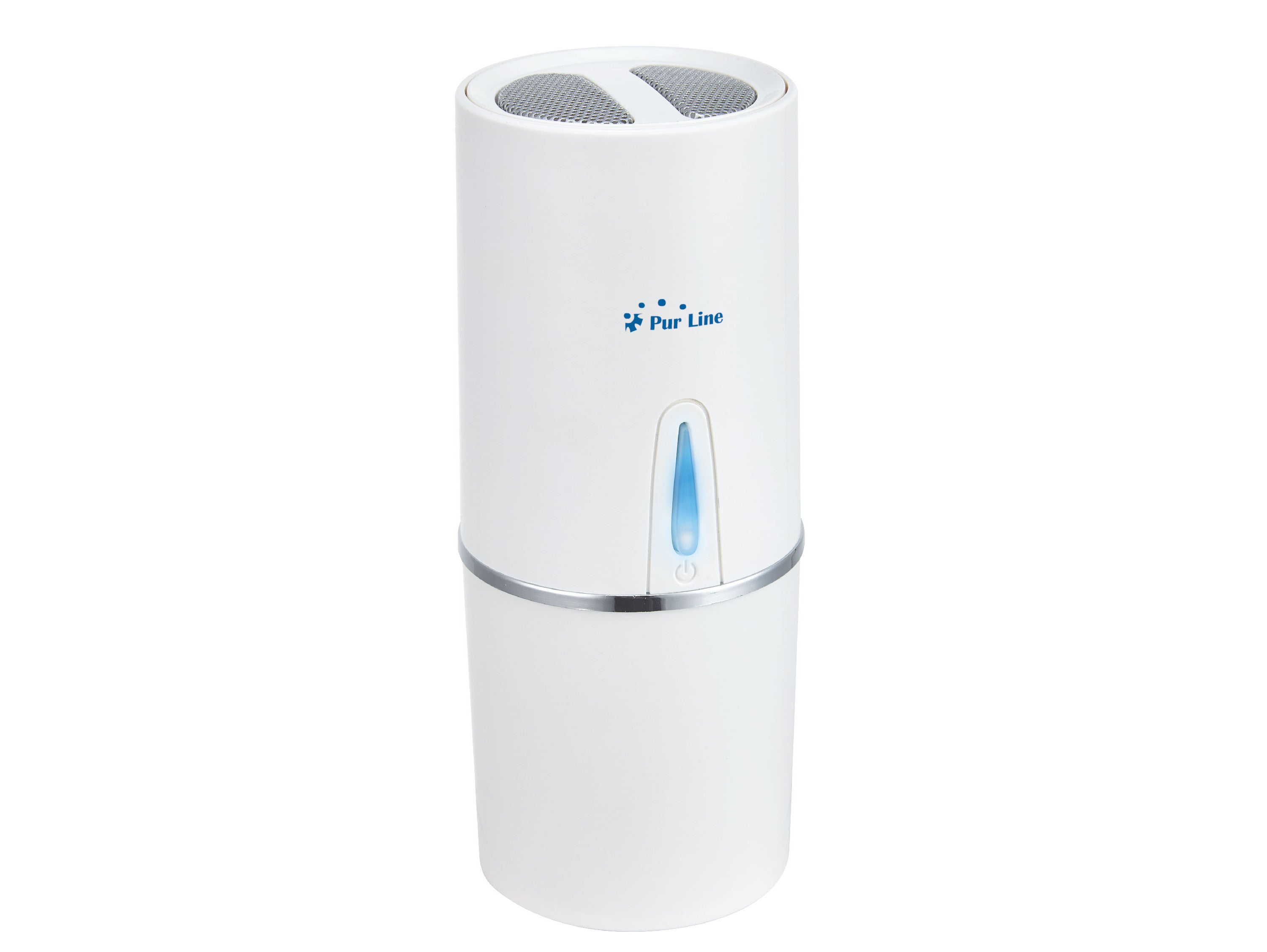 Purificatore d'aria per auto Fresh Air 5 Purline 2W Bianco E Silver