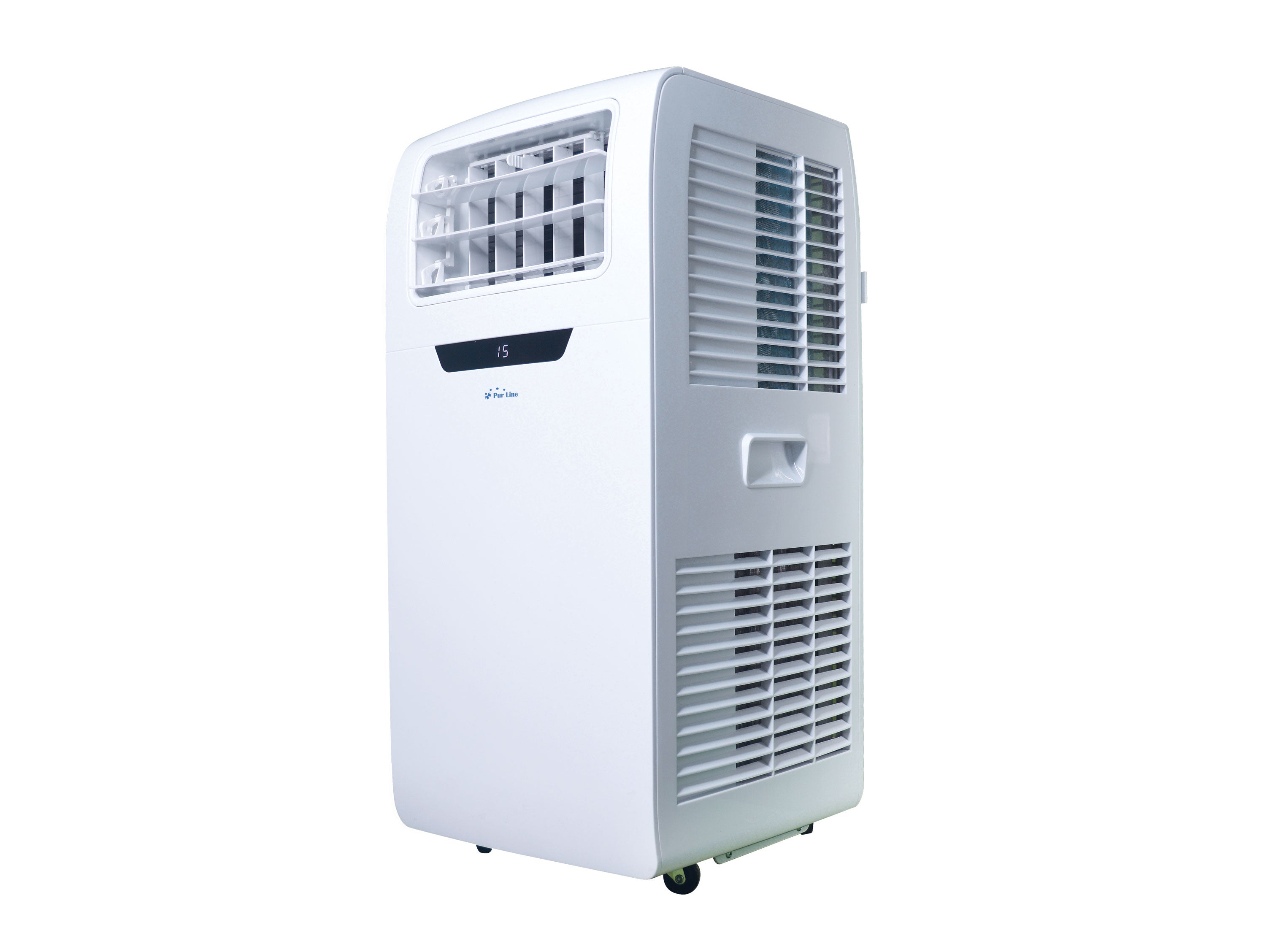 Condizionatore d'aria portatile ventilatore deumificatore con display frontale