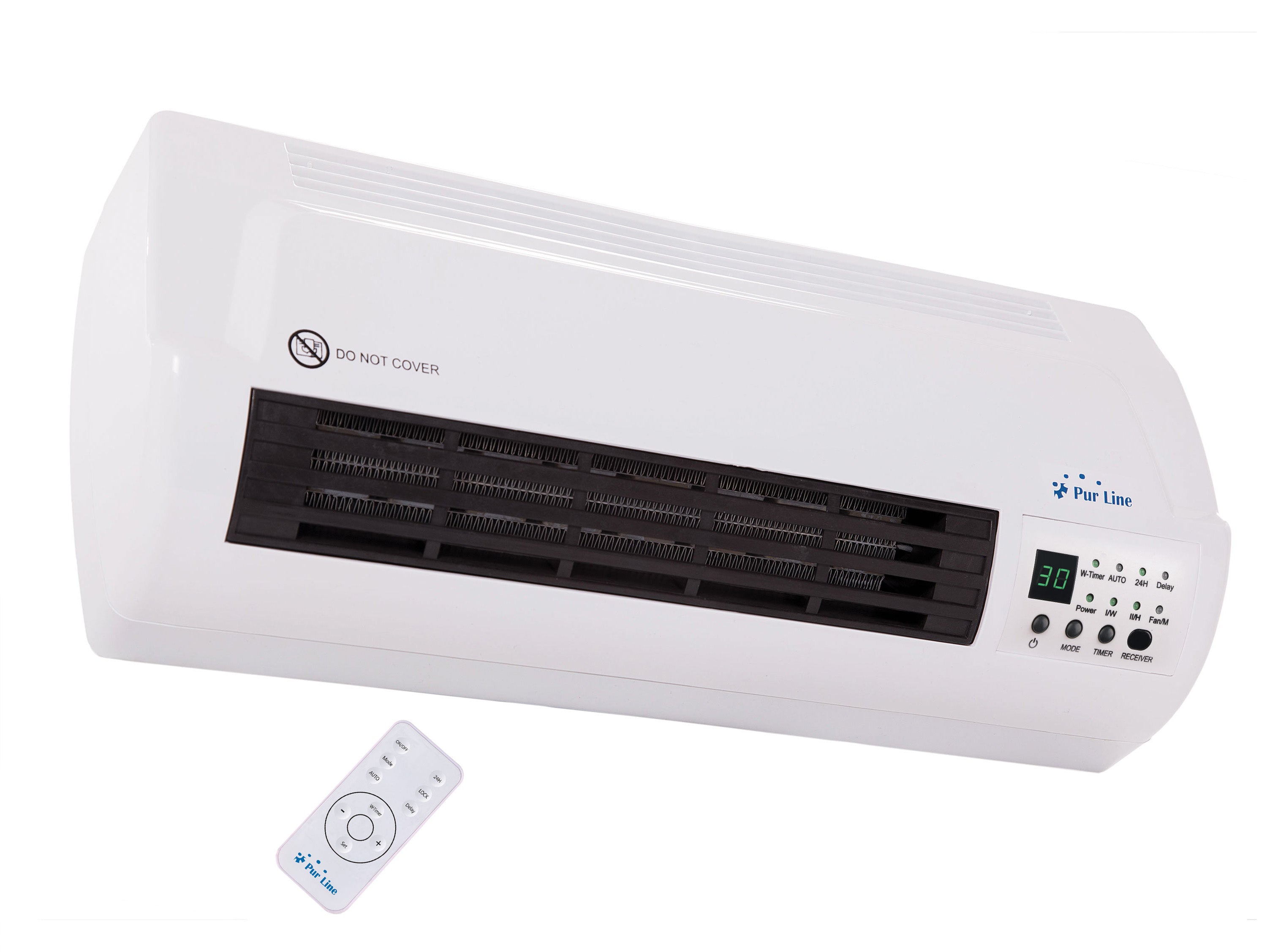 Riscaldatore split a parete da 2000 W con telecomando e timer