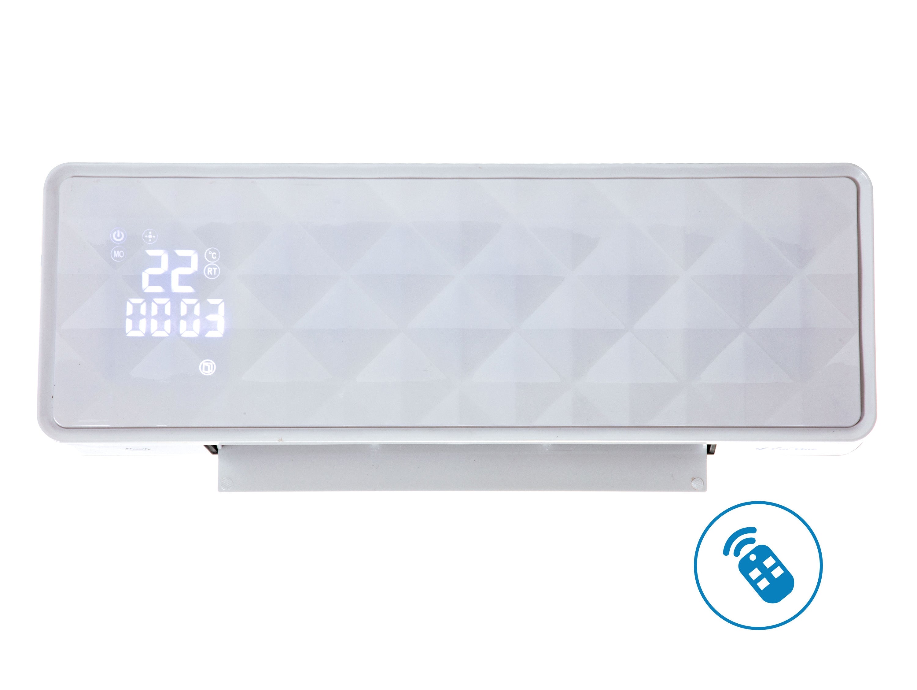 Riscaldatore ceramico a parete da 2000 W con telecomando e timer