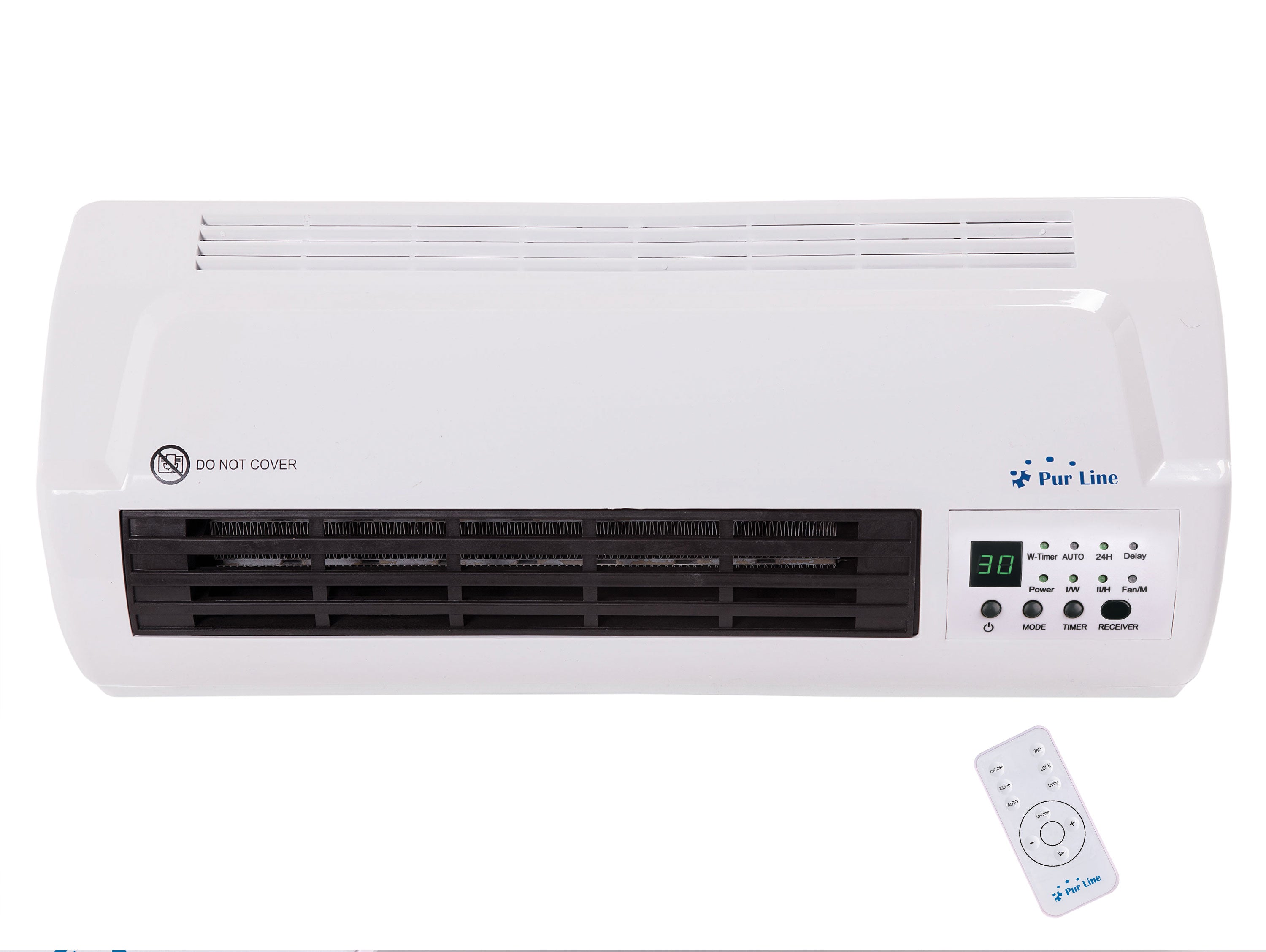 Riscaldatore split a parete da 2000 W con telecomando e timer
