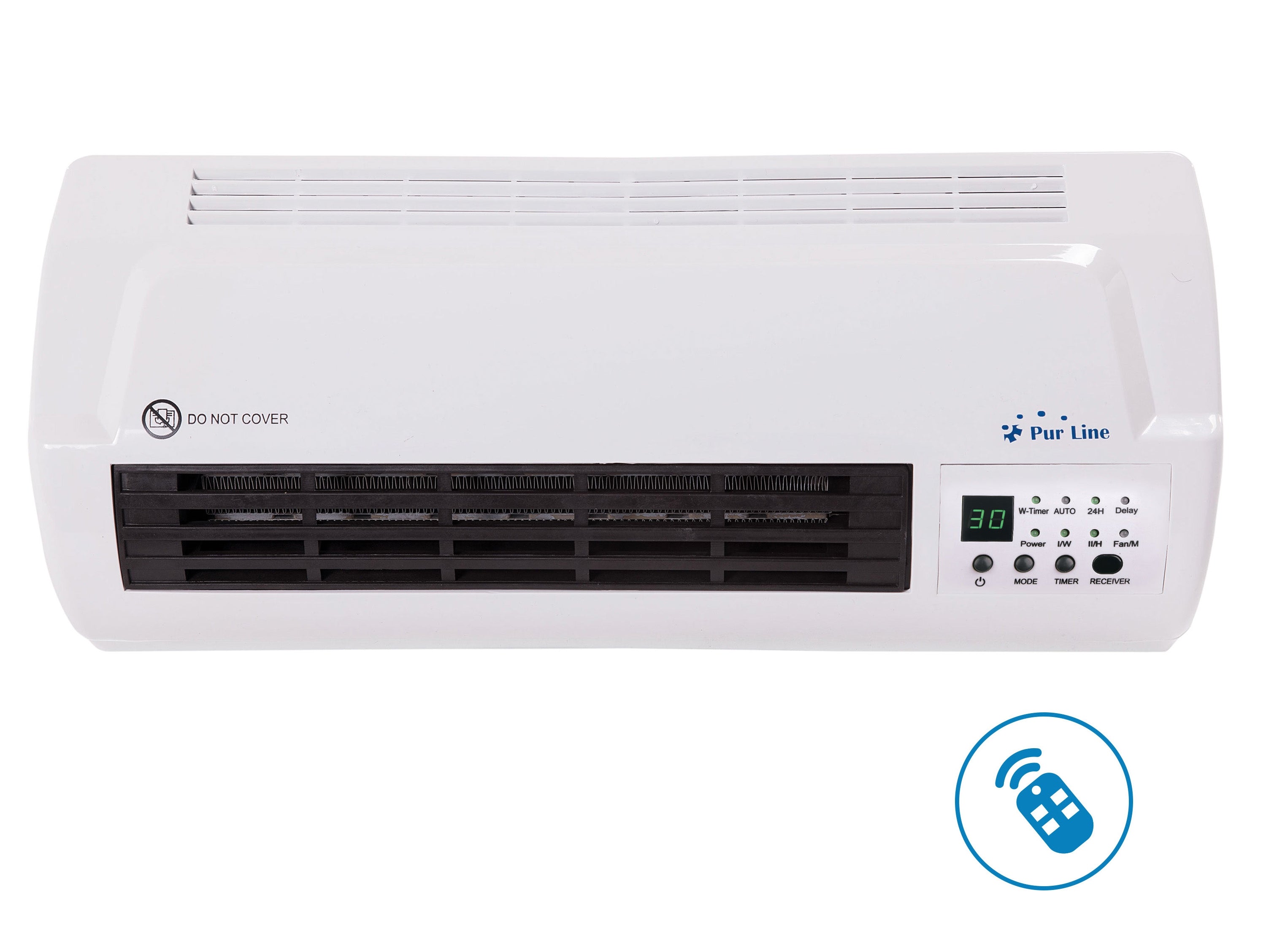 Riscaldatore split a parete da 2000 W con telecomando e timer