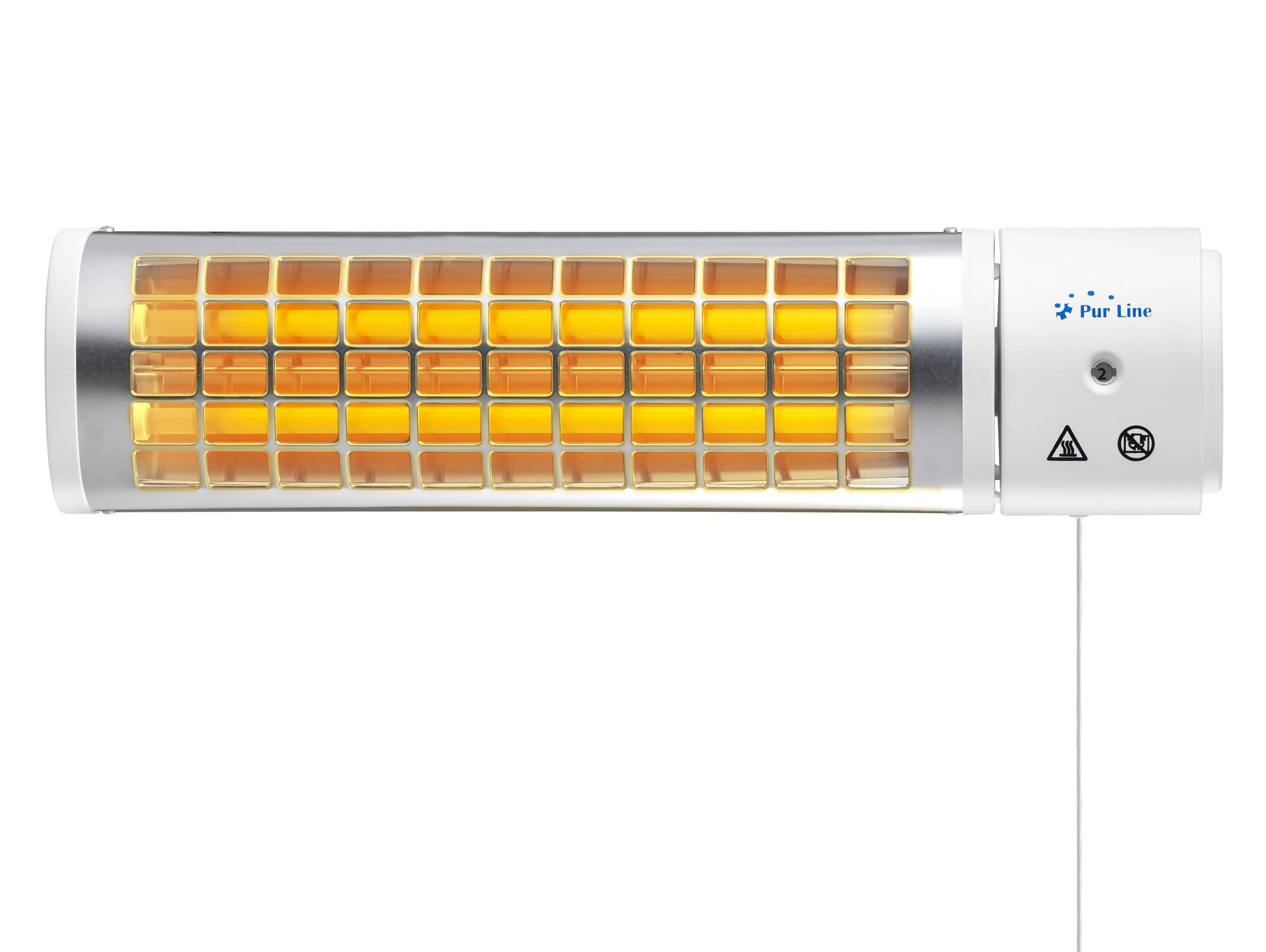 Riscaldatore alogeno per bagno 1200W