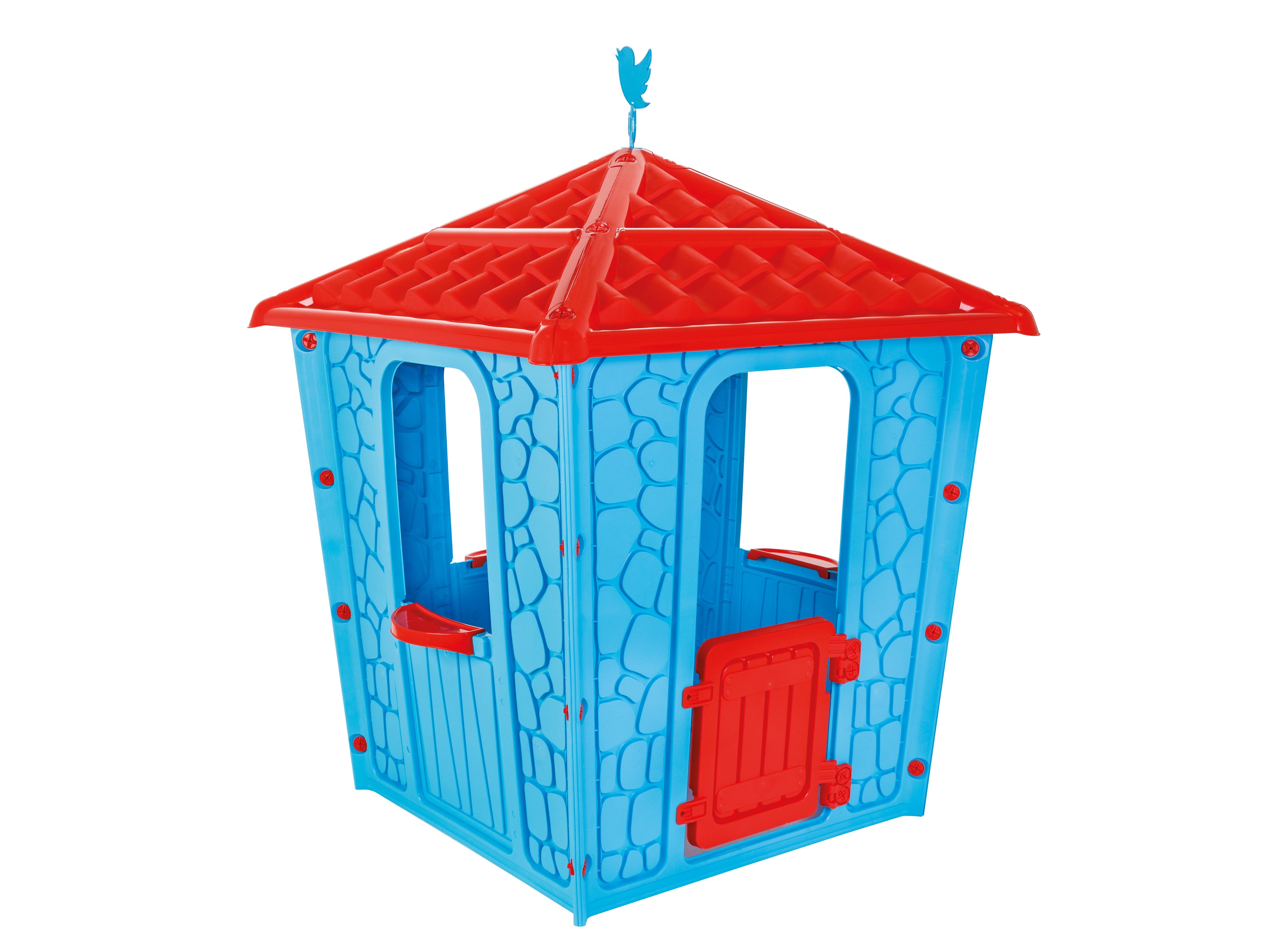 Casetta di plastica per bambini STONE HOUSE