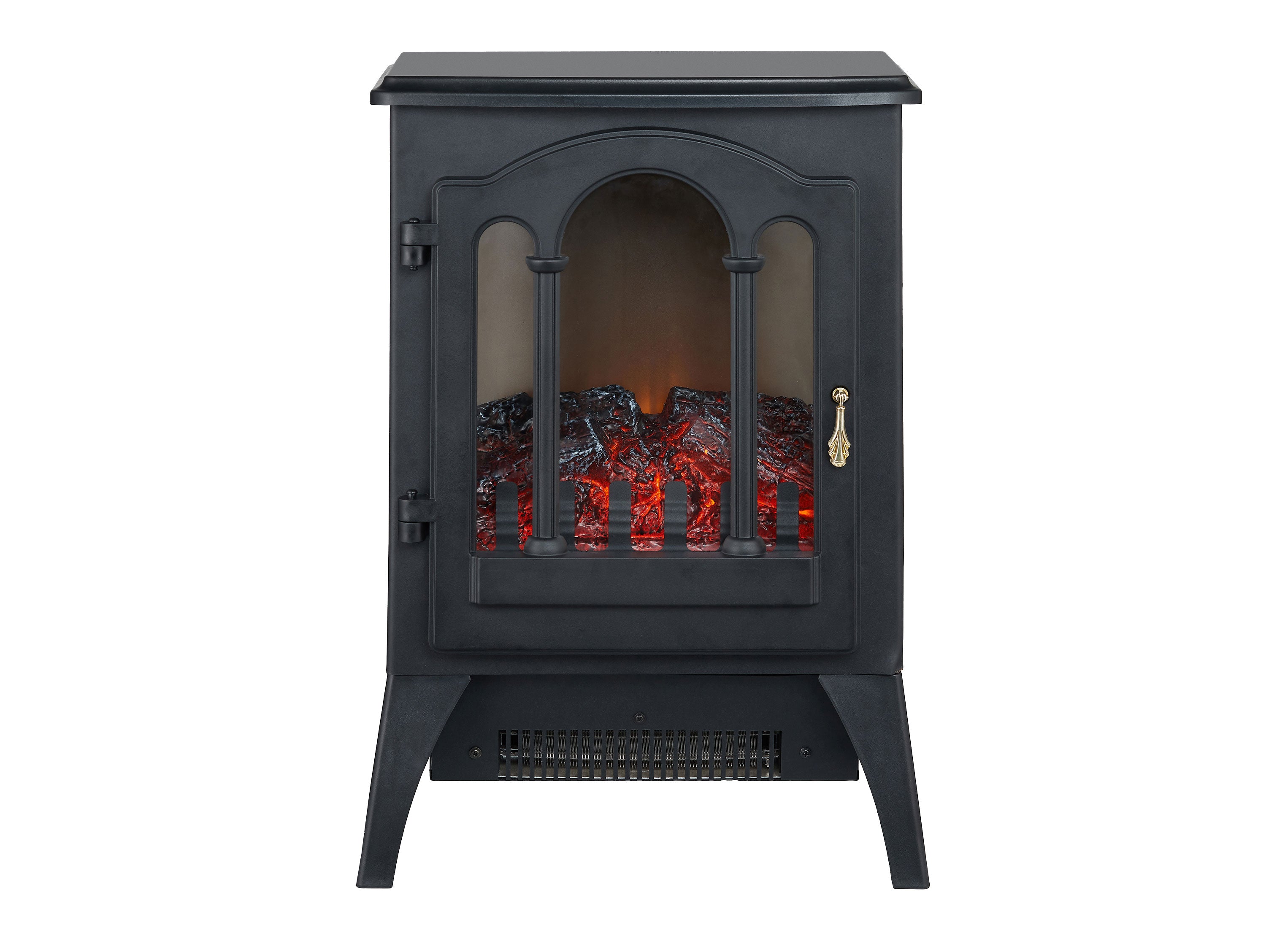Caminetto elettrico 2kW in stile vintage