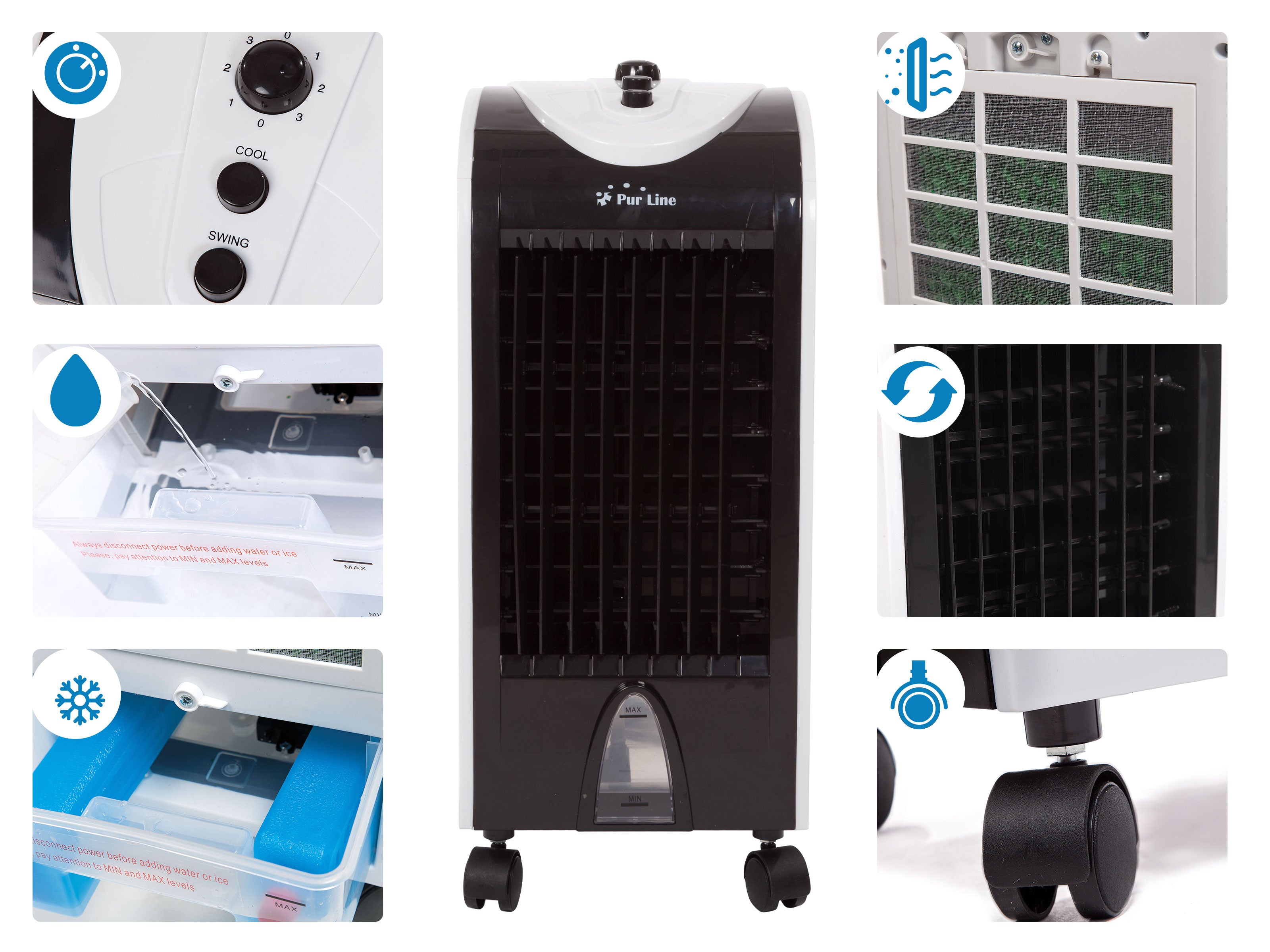 Raffrescatore evaporativo basso consumo
