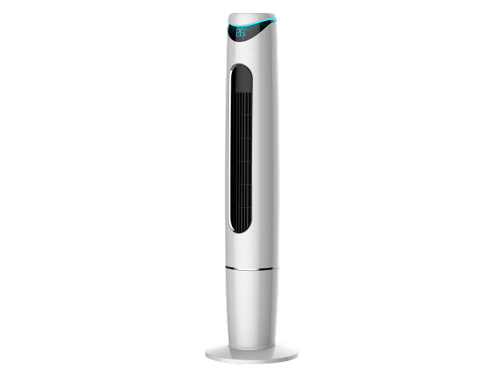 Raffrescatore ad evaporazione, ventilatore, umidificatore, purificatore d'aria 75W con telecomando