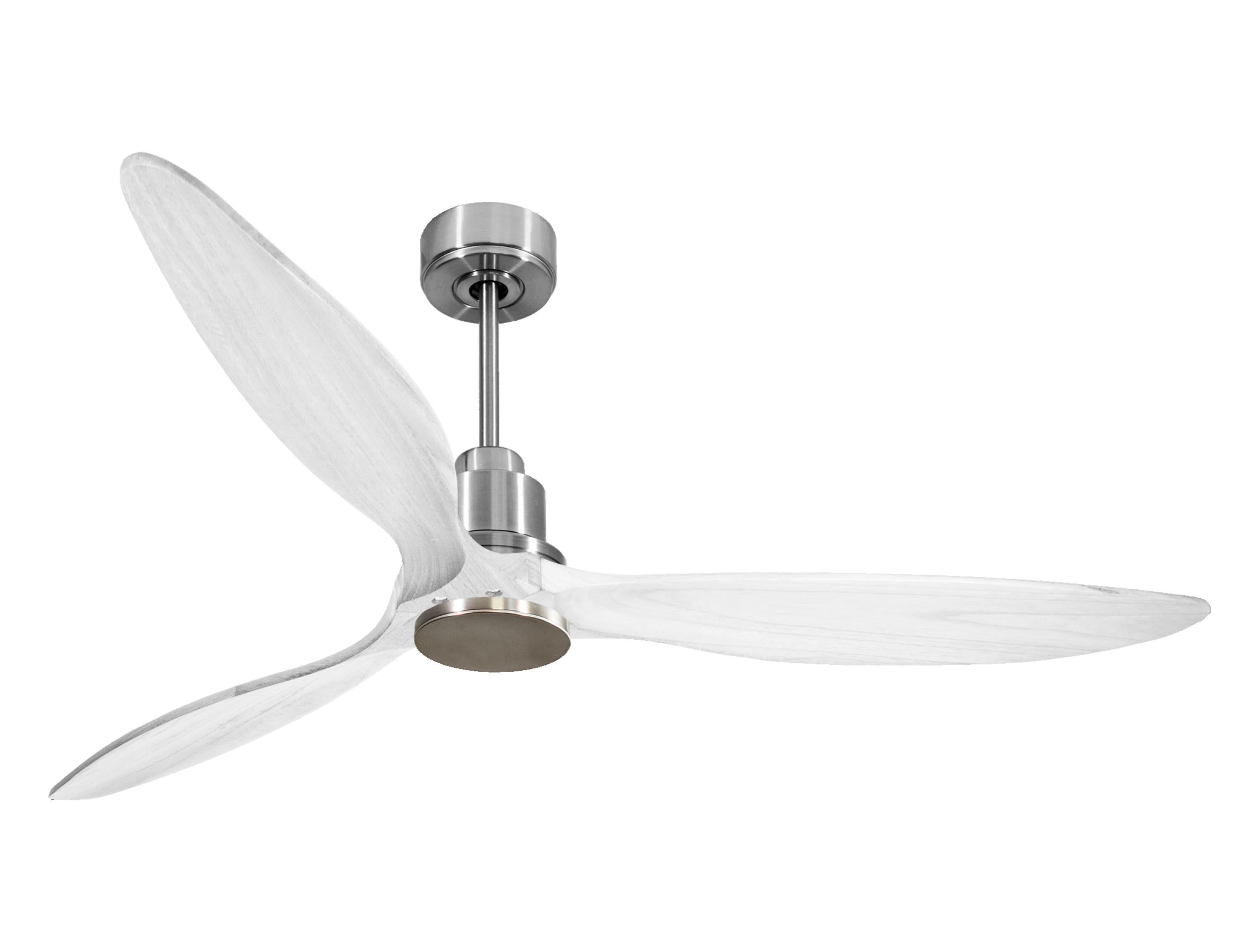 Ventilatore da soffitto Reversibile Termostato Wifi Motore CC Tetti inclinati Telecomando Hypersilence Memoria FullWood Shopify Vendible (AUTOMATICO)