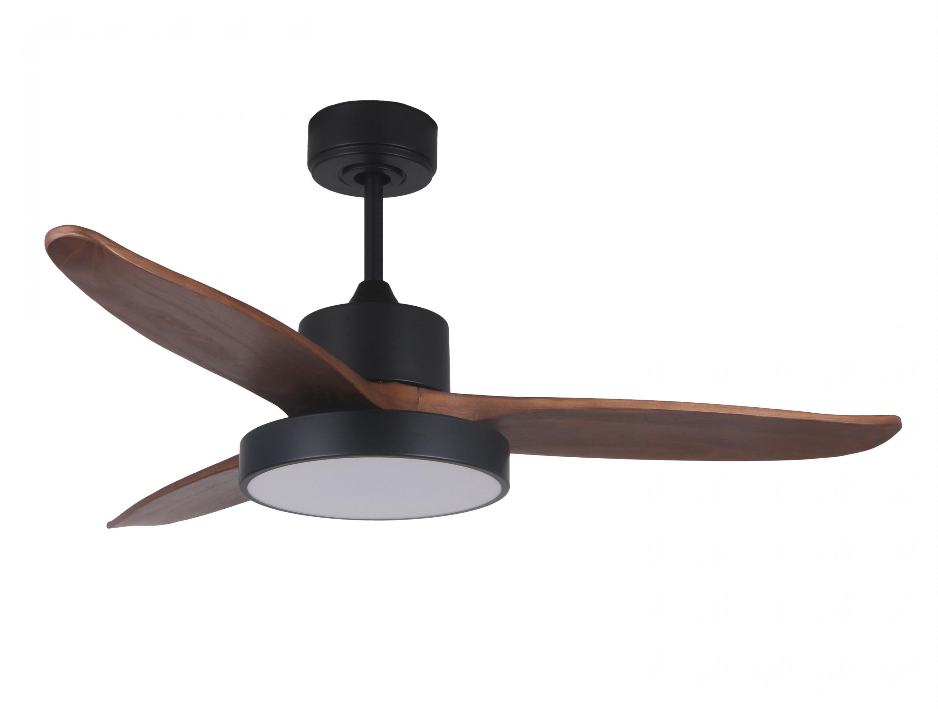 Ventilatore da soffitto ø122 cm con LED e Wifi Reversibile Hypersilence