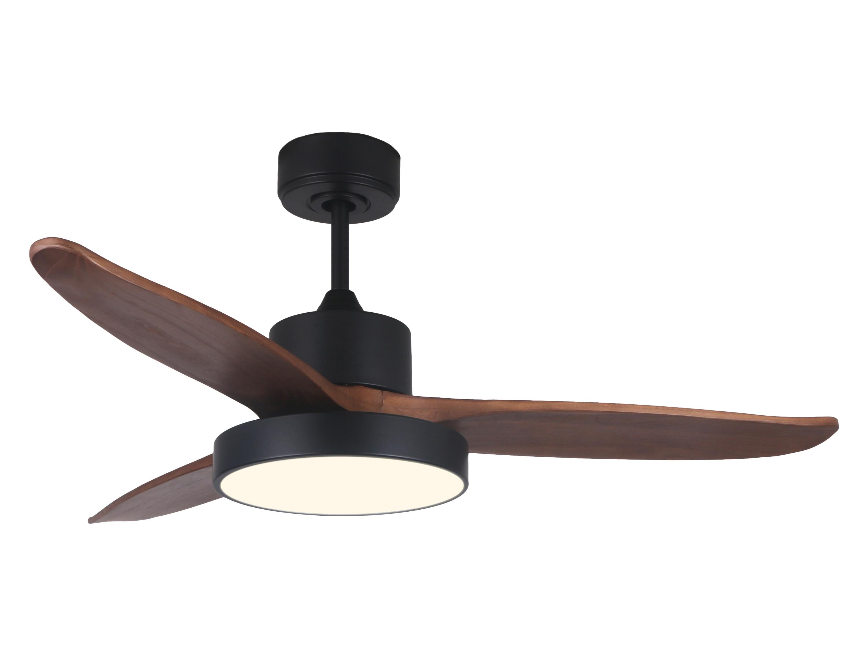 Ventilatore da soffitto ø122 cm con LED e Wifi Reversibile Hypersilence