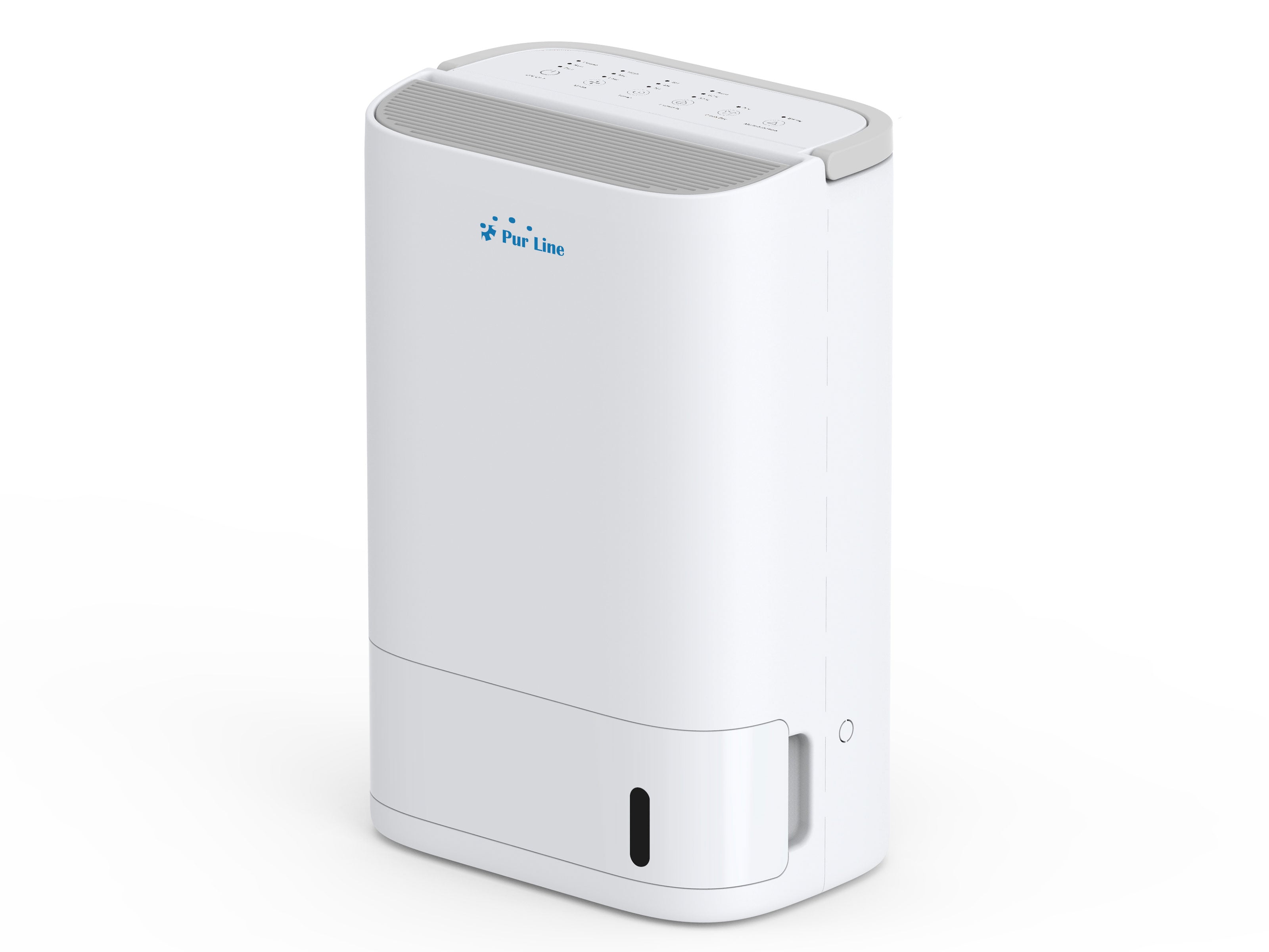 Deumidificatore elettrico 2.5L, silenzioso, basso consumo, senza compressore.Funzione di asciugatura dei vestiti con filtro antipolvere