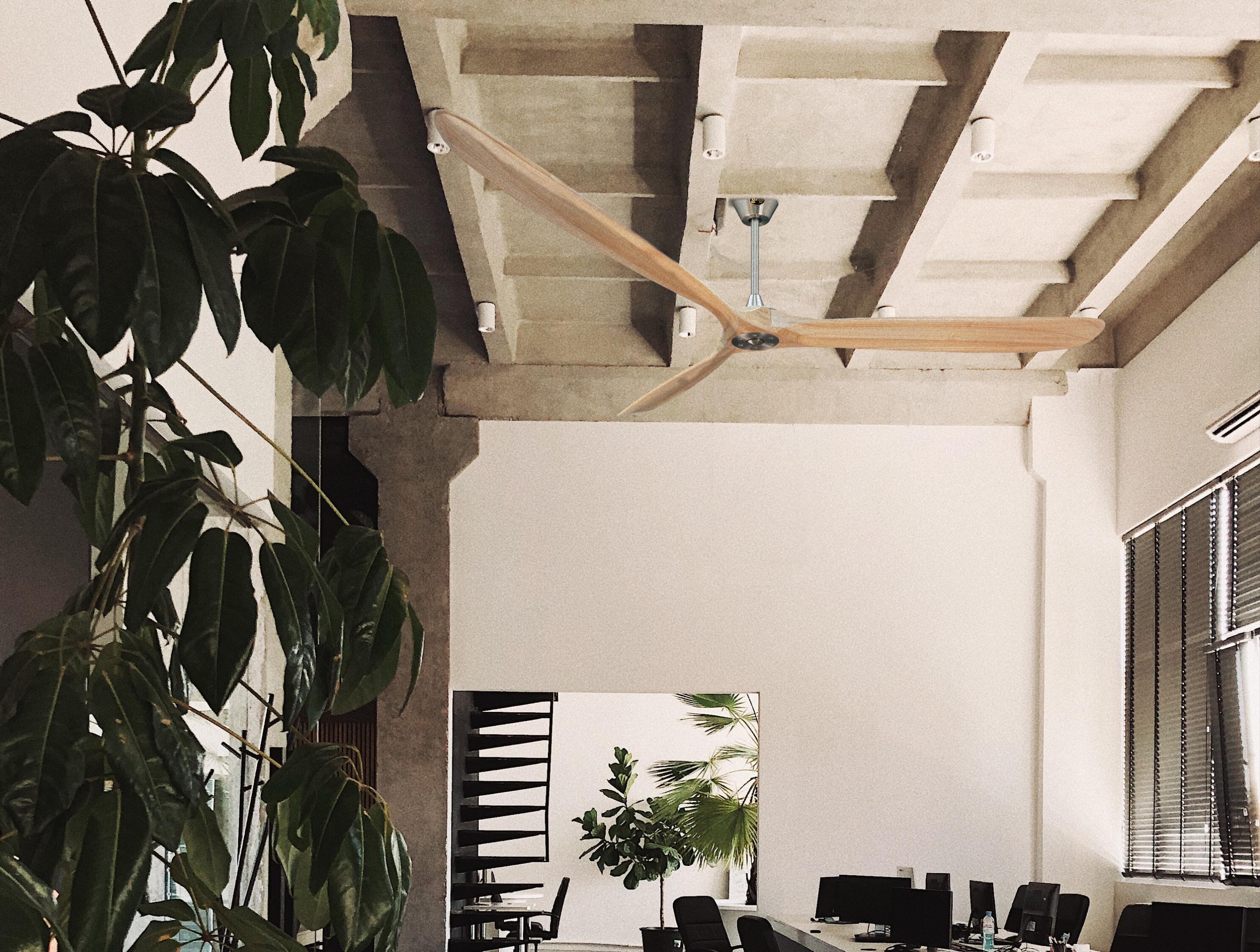 Ventilatore da soffitto ø223 cm con Wifi Reversibile Hypersilence