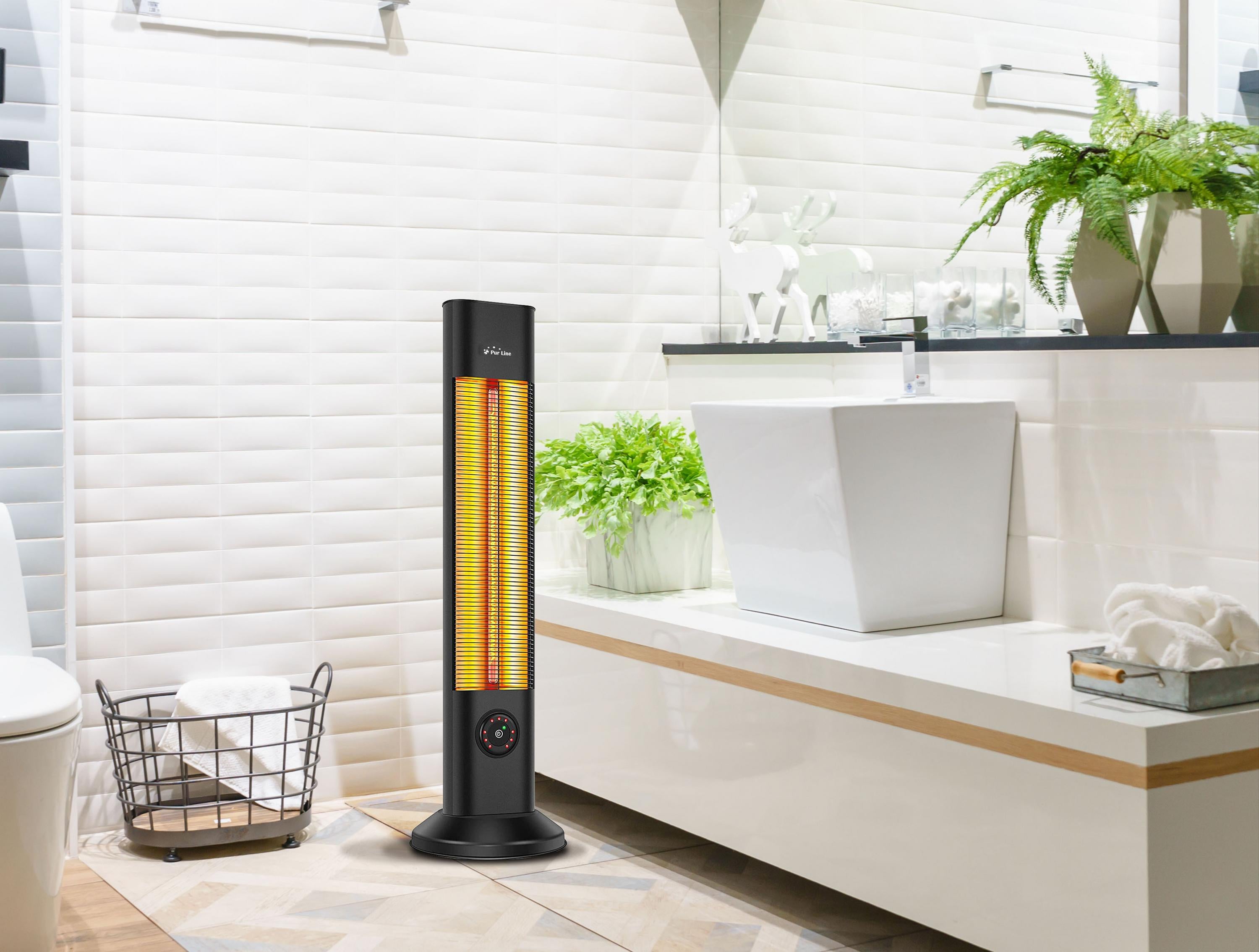 Riscaldatore alogeno 2000W con telecomando