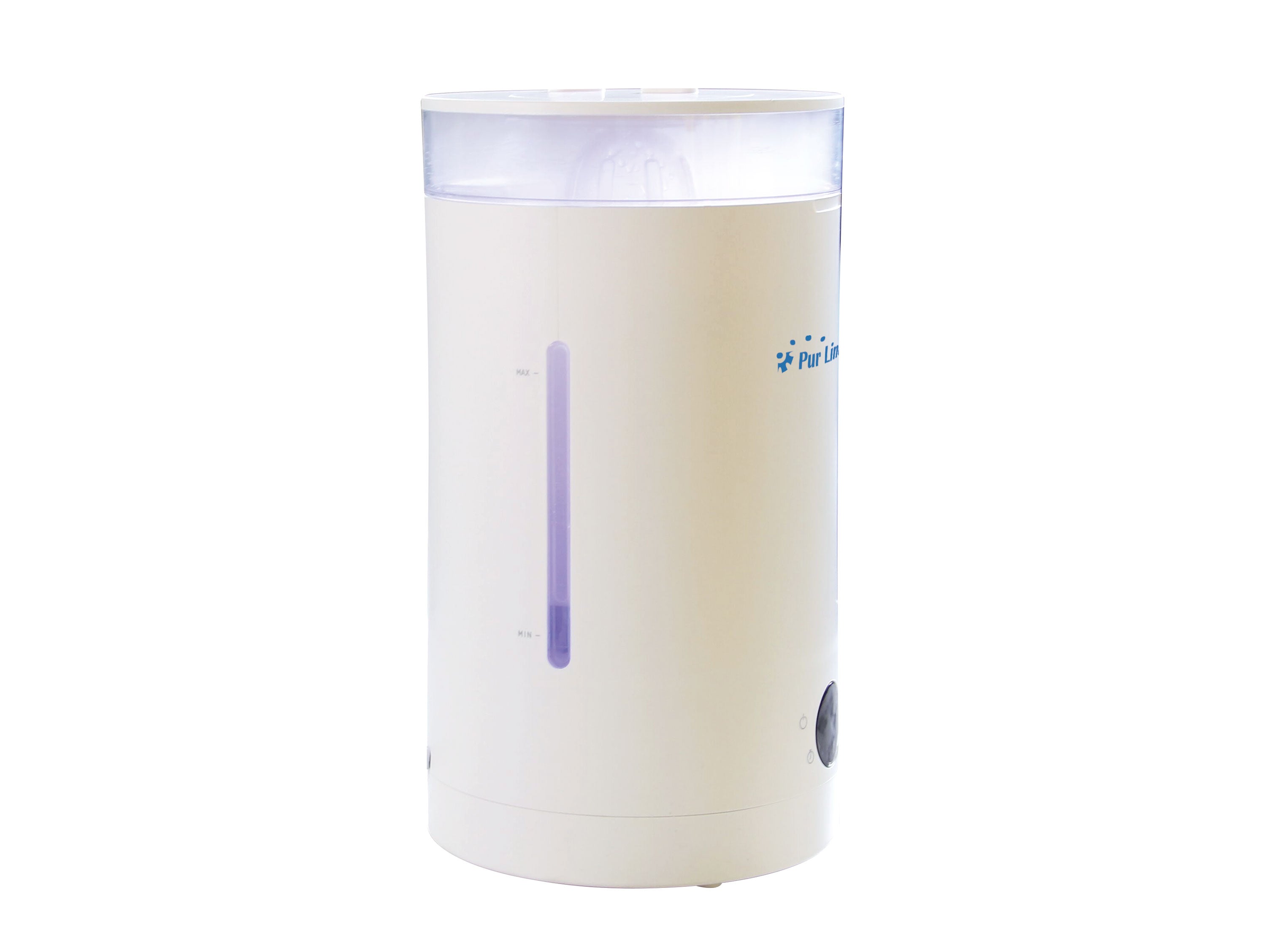 Umidificatore ad ultrasuoni, HYDRO 9, bianco, 3l, vassoio olii essenziali per aroma terapia, Purline.