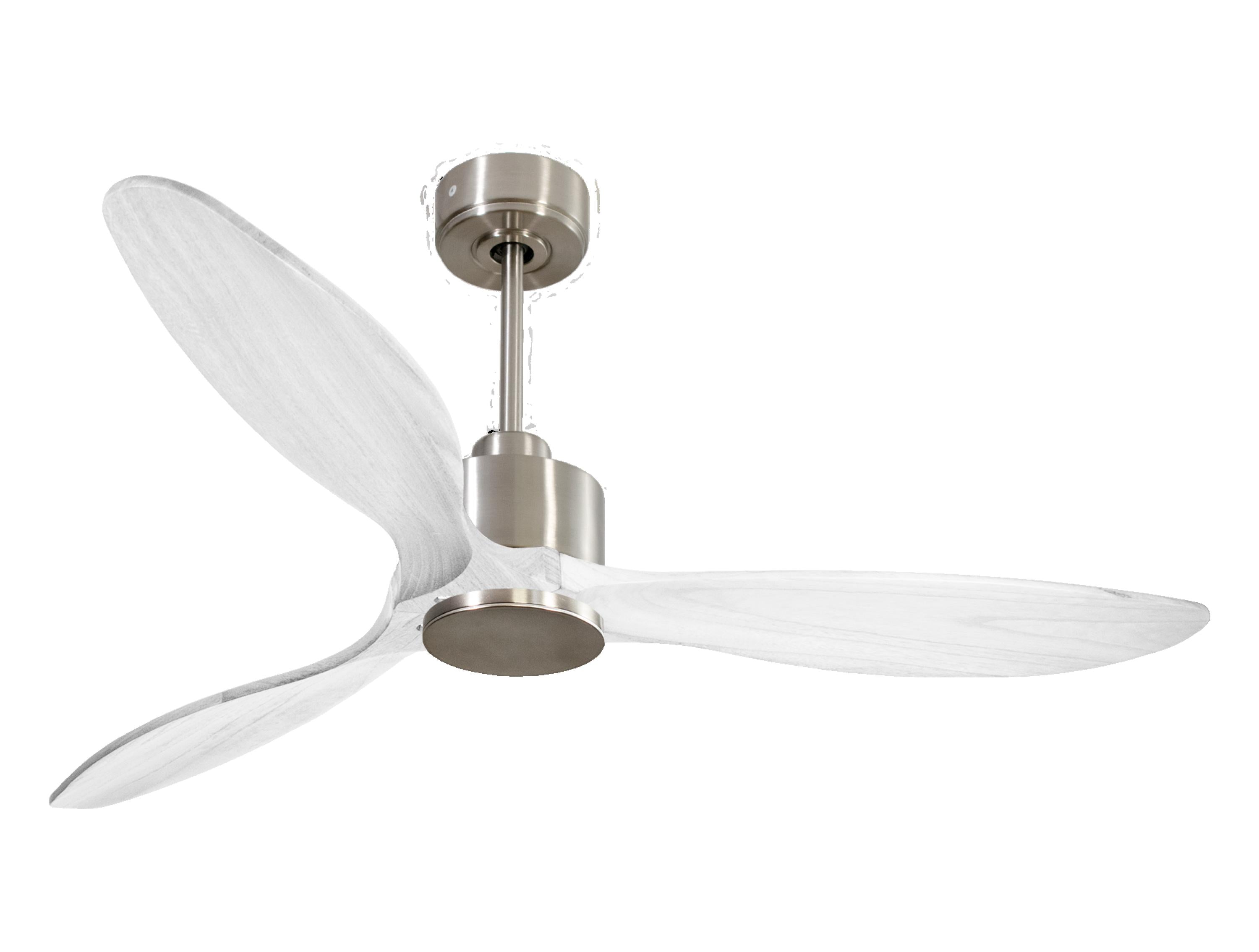 Ventilatore da soffitto Wifi Motore CC Telecomando Hypersilence Memoria FullWood